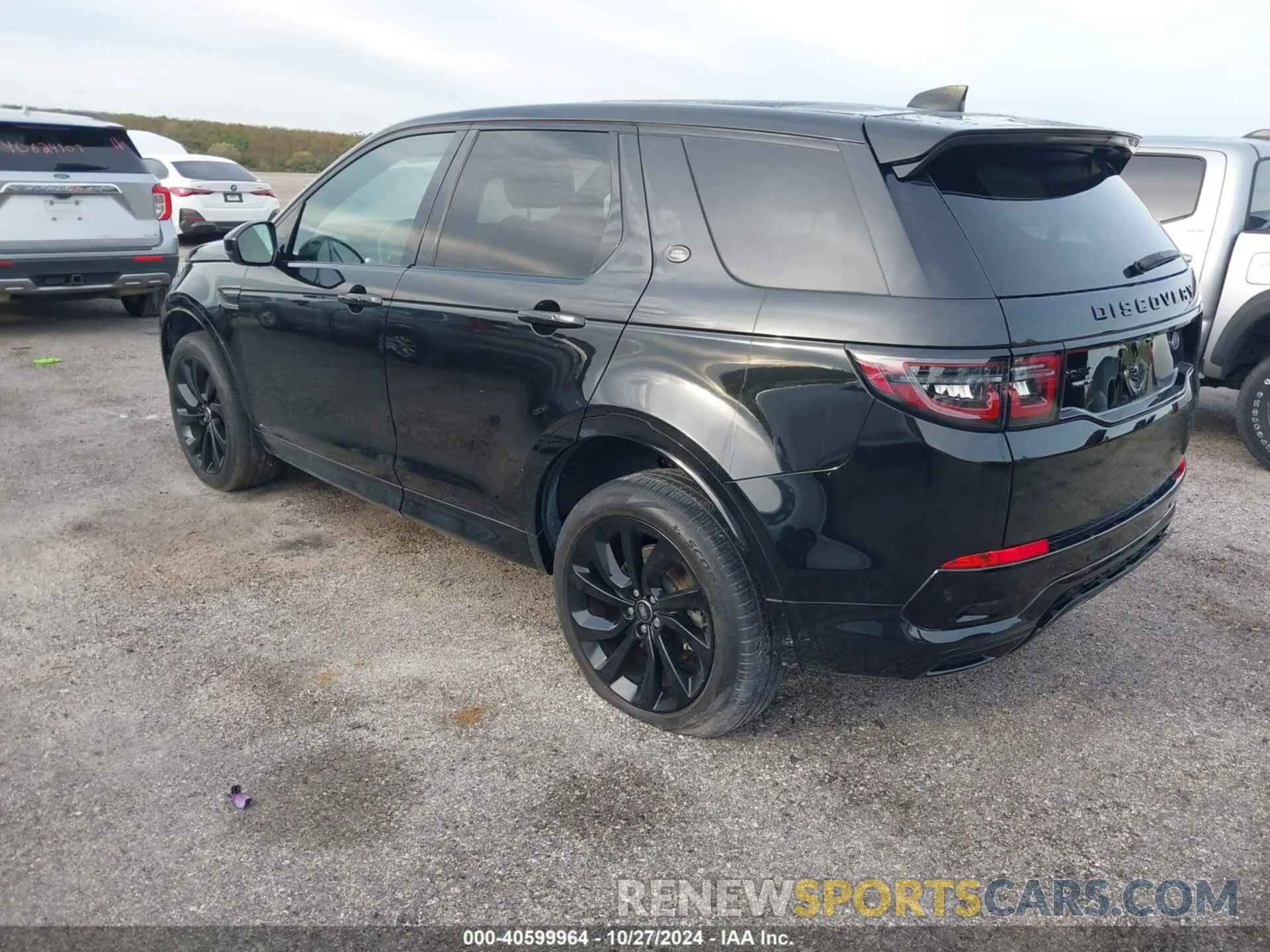 3 fotografías del automóvil dañado SALCT2FX9LH838160 LAND ROVER DISCOVERY SPORT 2020