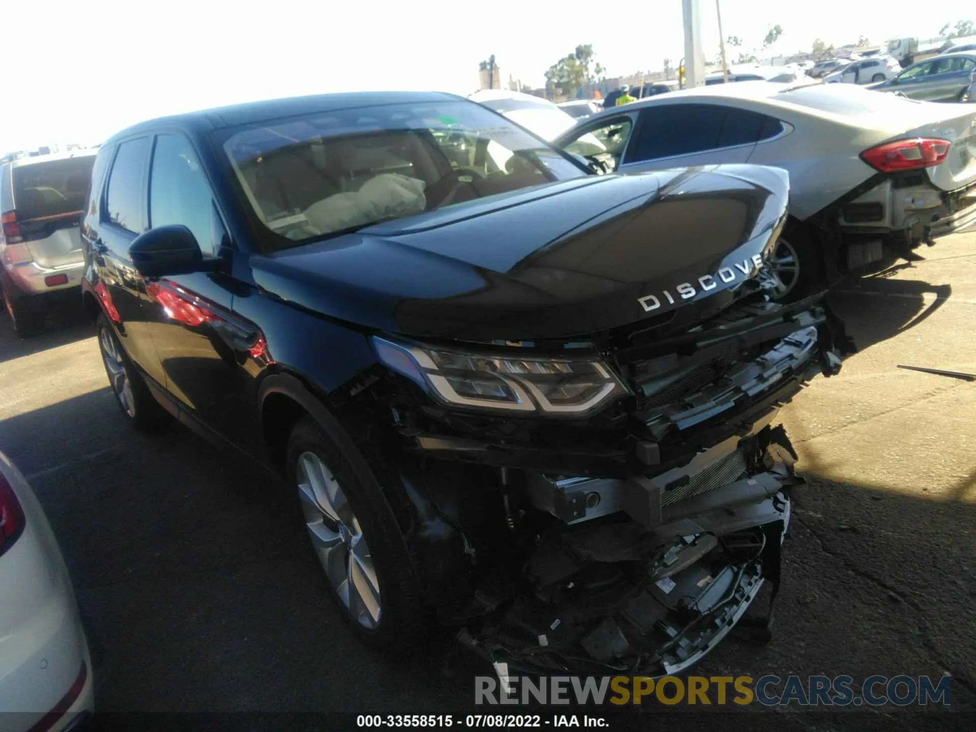 1 fotografías del automóvil dañado SALCJ2FX1MH896920 LAND ROVER DISCOVERY SPORT 2021