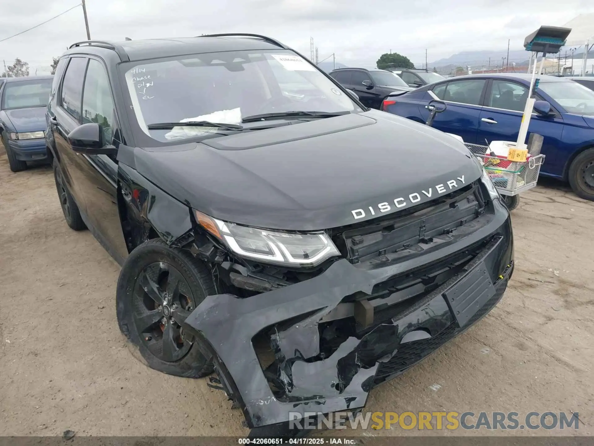 1 fotografías del automóvil dañado SALCJ2FX4MH901558 LAND ROVER DISCOVERY SPORT 2021