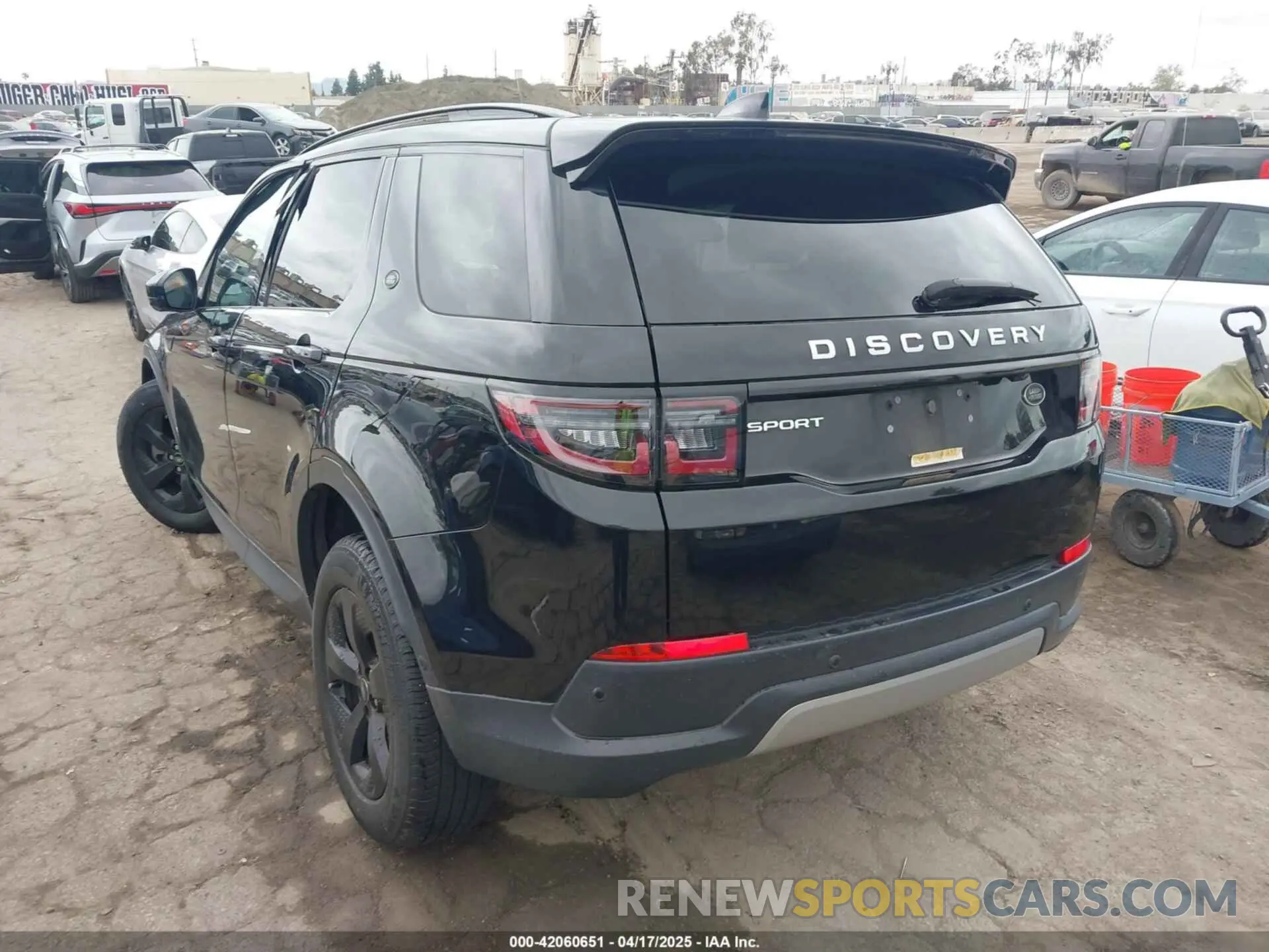 3 fotografías del automóvil dañado SALCJ2FX4MH901558 LAND ROVER DISCOVERY SPORT 2021