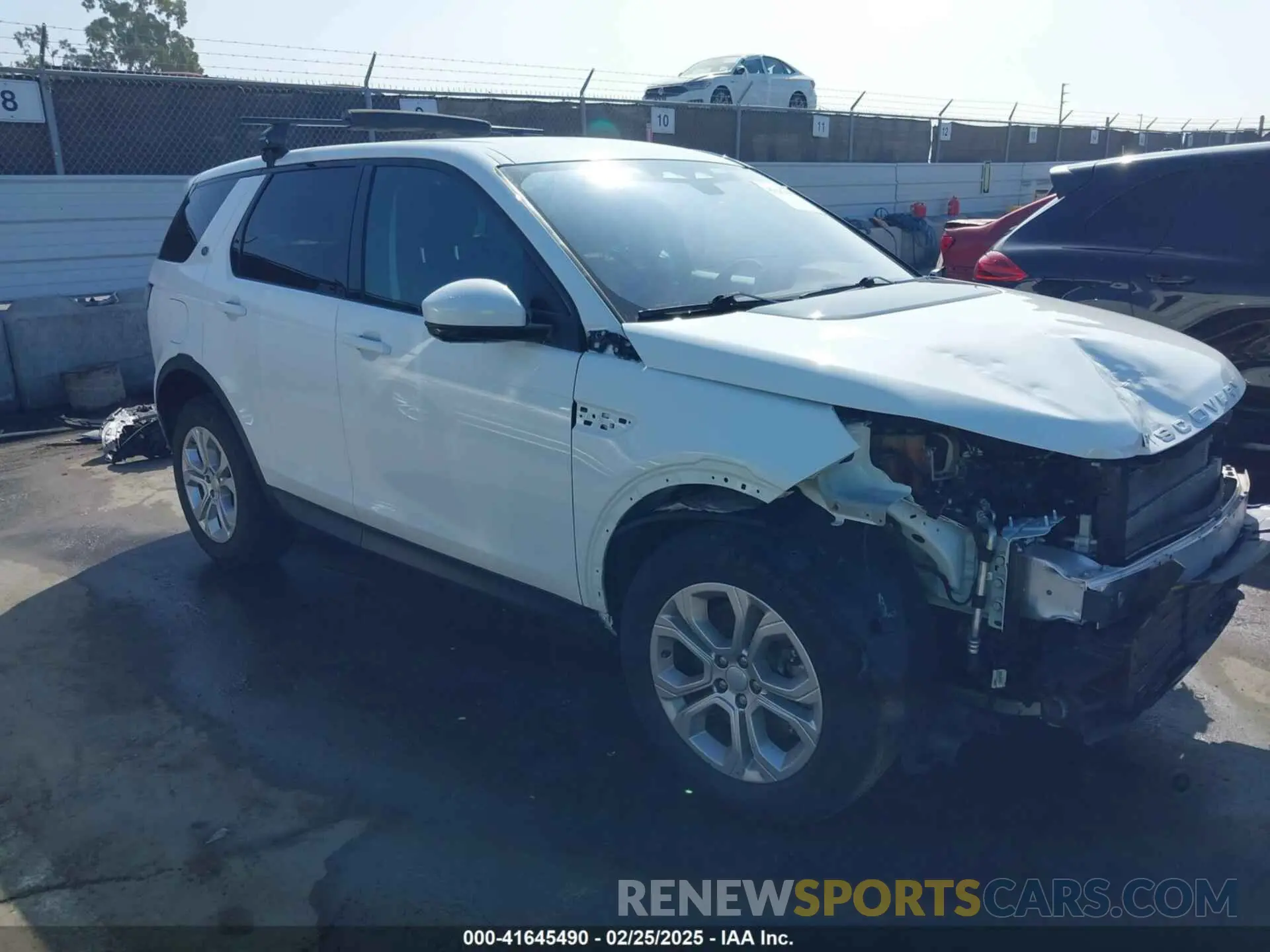 1 fotografías del automóvil dañado SALCJ2FX5MH889260 LAND ROVER DISCOVERY SPORT 2021