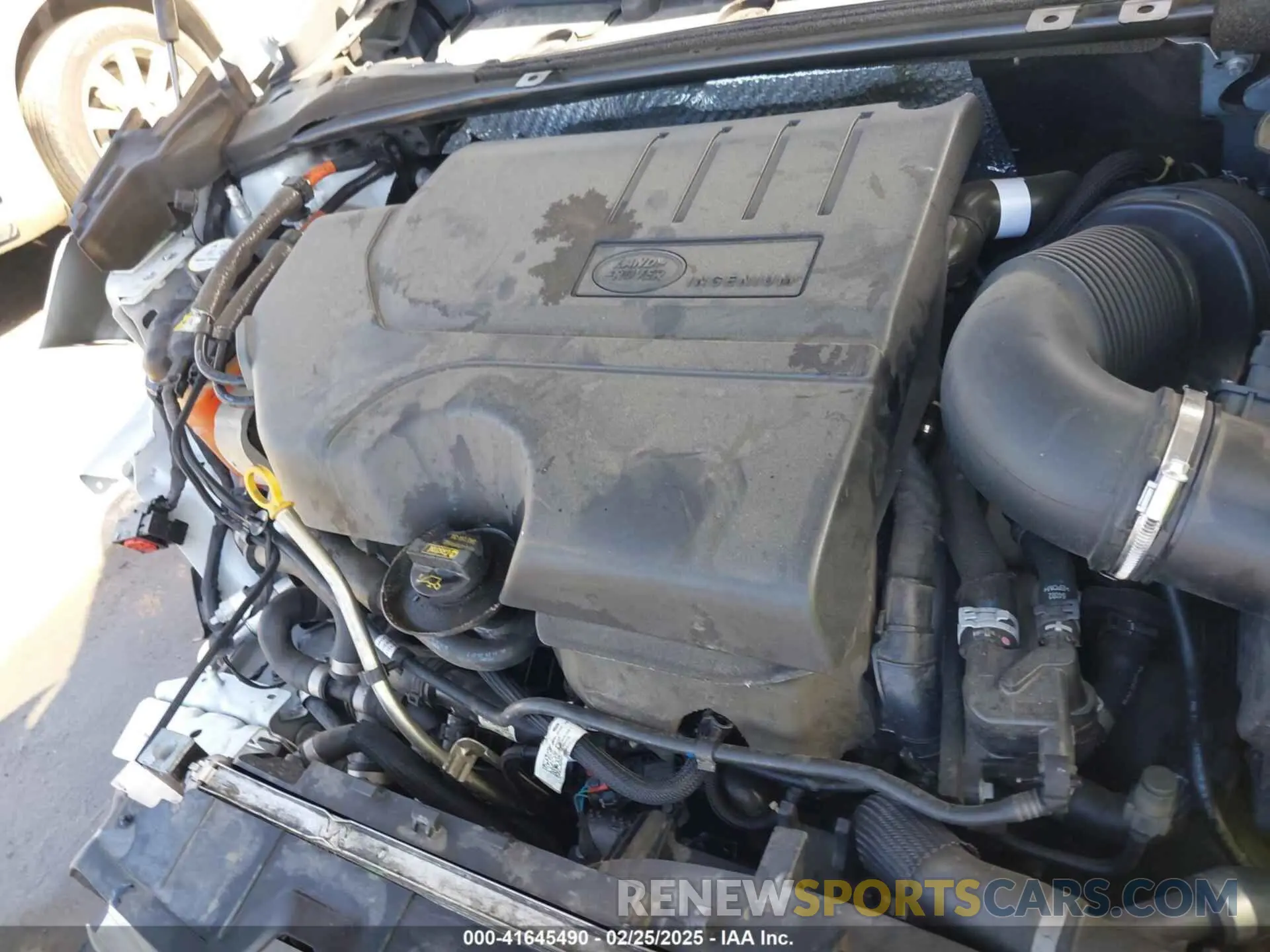 10 fotografías del automóvil dañado SALCJ2FX5MH889260 LAND ROVER DISCOVERY SPORT 2021