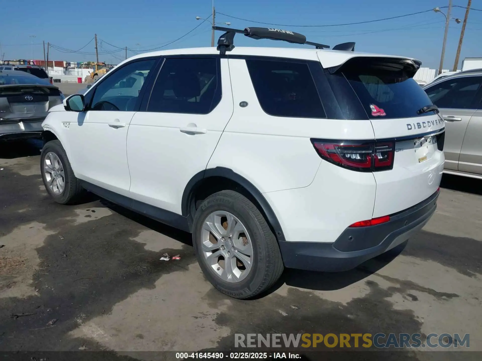 3 fotografías del automóvil dañado SALCJ2FX5MH889260 LAND ROVER DISCOVERY SPORT 2021