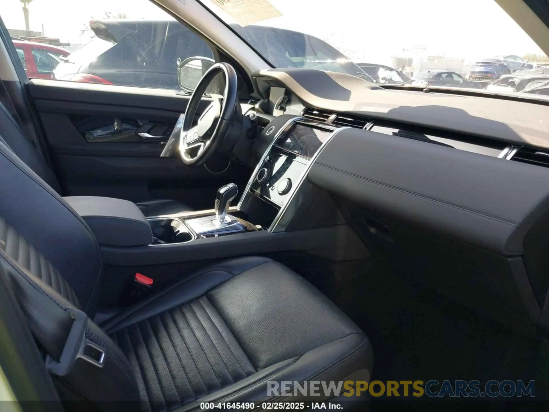 5 fotografías del automóvil dañado SALCJ2FX5MH889260 LAND ROVER DISCOVERY SPORT 2021