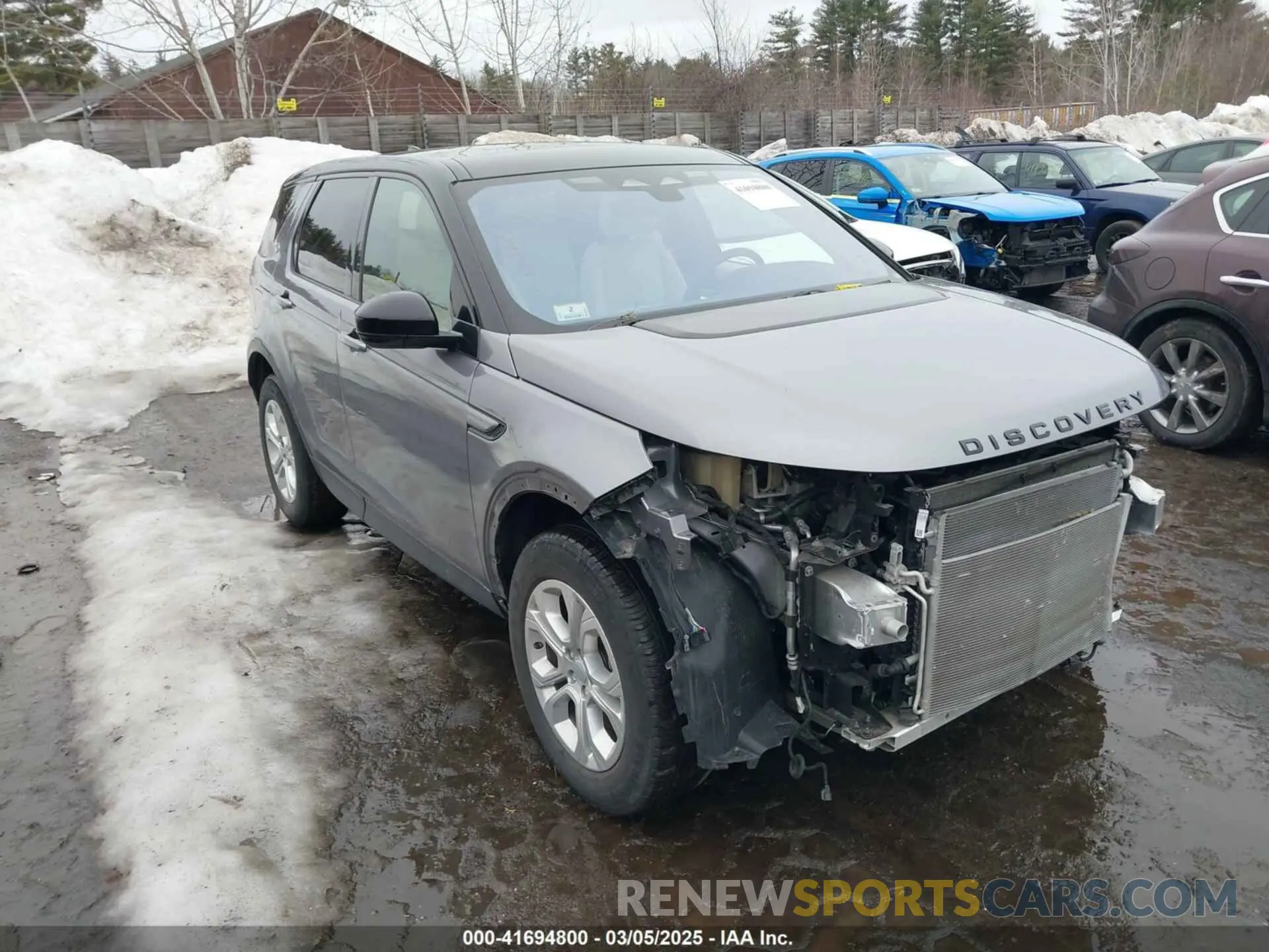 1 fotografías del automóvil dañado SALCJ2FXXMH889934 LAND ROVER DISCOVERY SPORT 2021