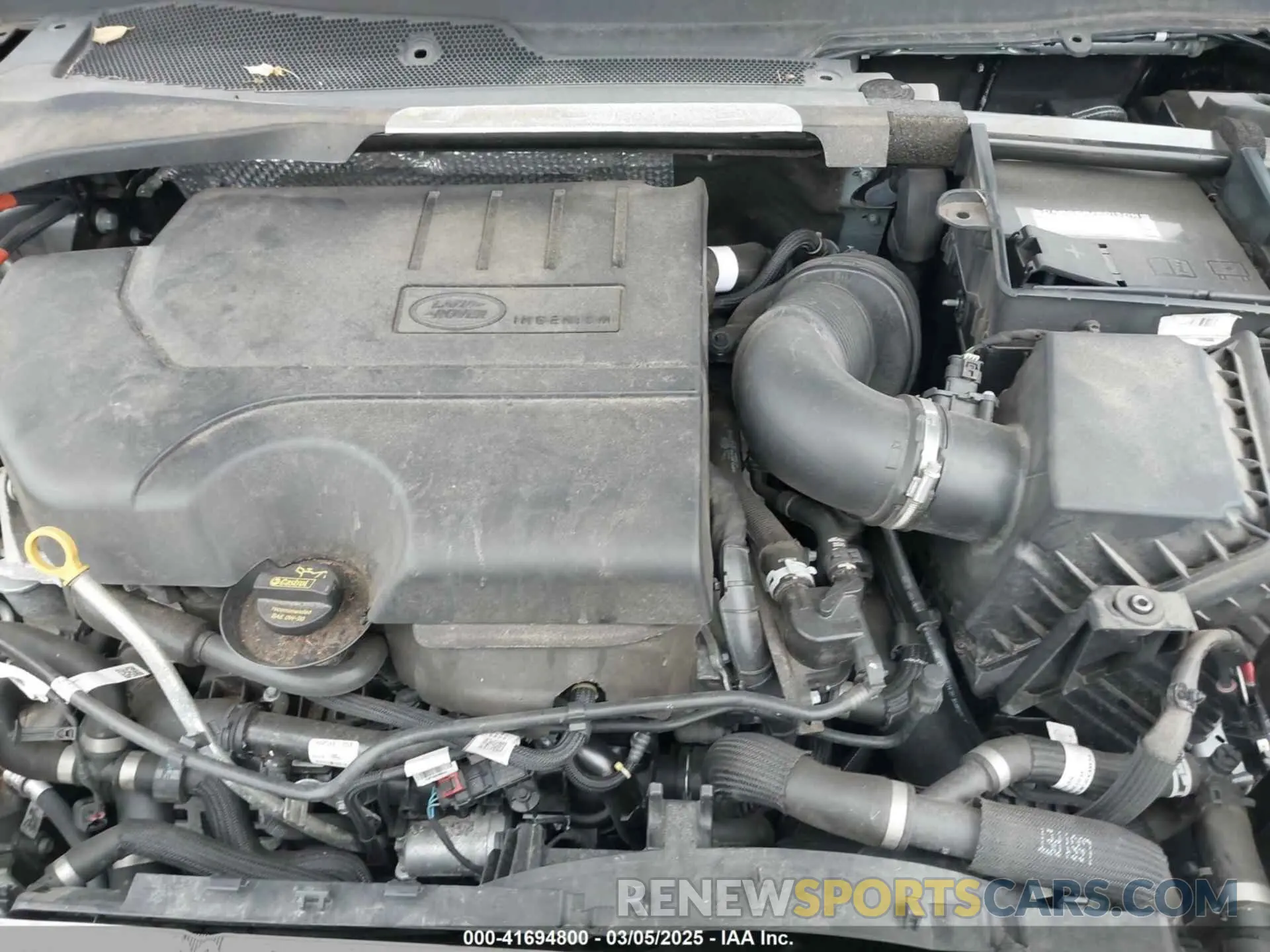 10 fotografías del automóvil dañado SALCJ2FXXMH889934 LAND ROVER DISCOVERY SPORT 2021