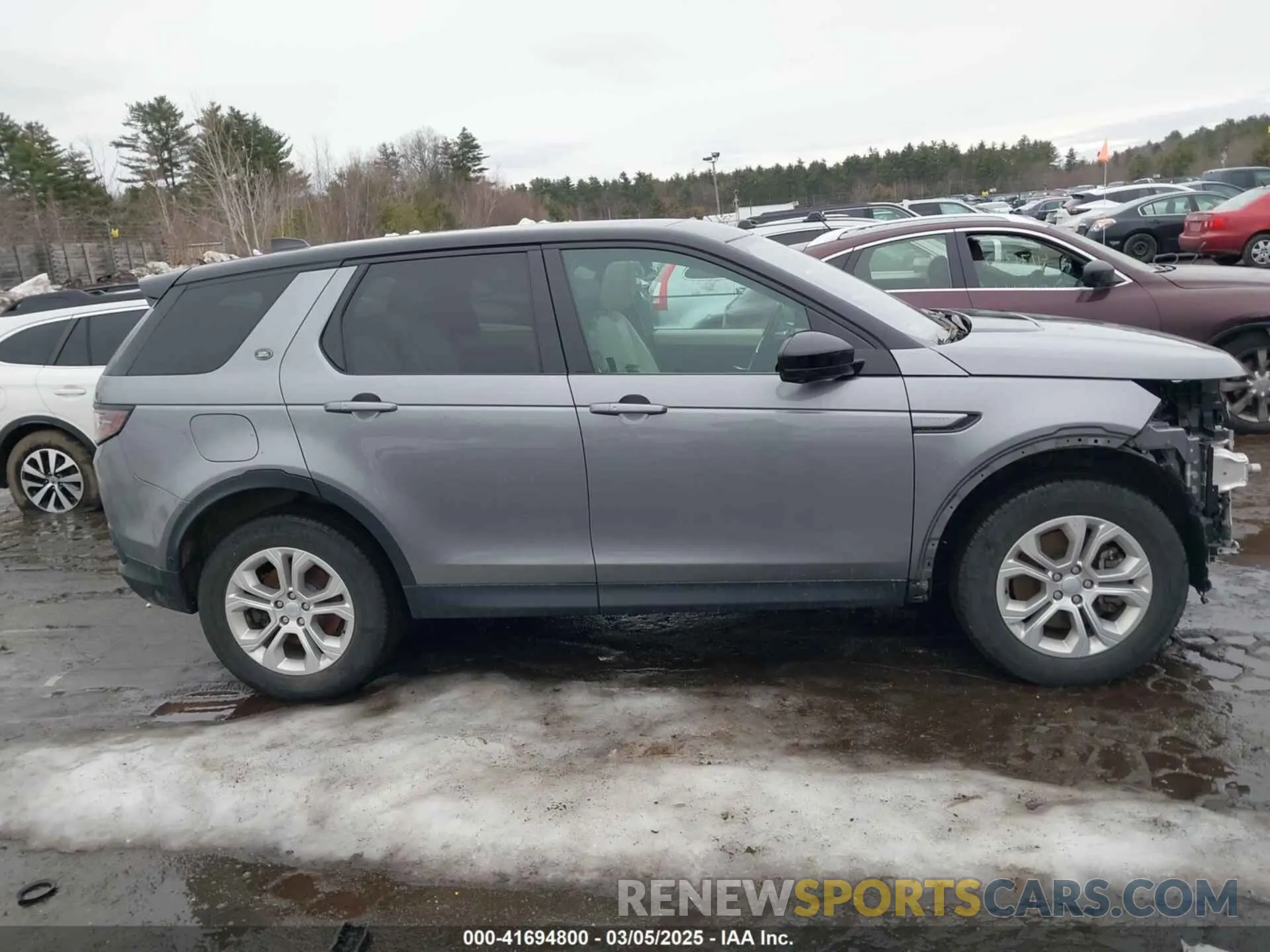 13 fotografías del automóvil dañado SALCJ2FXXMH889934 LAND ROVER DISCOVERY SPORT 2021