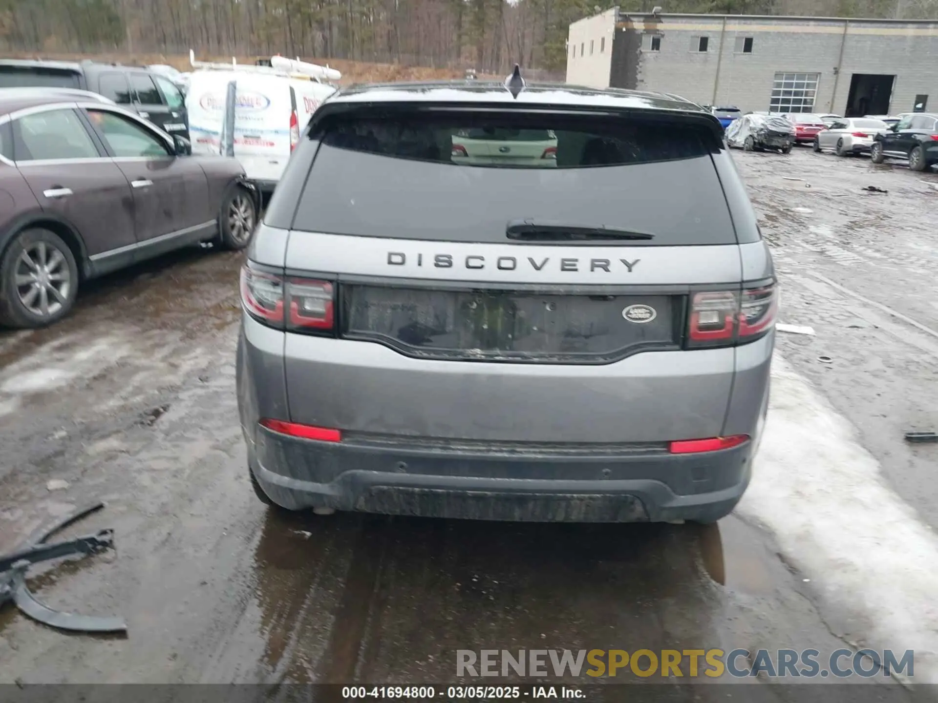 16 fotografías del automóvil dañado SALCJ2FXXMH889934 LAND ROVER DISCOVERY SPORT 2021