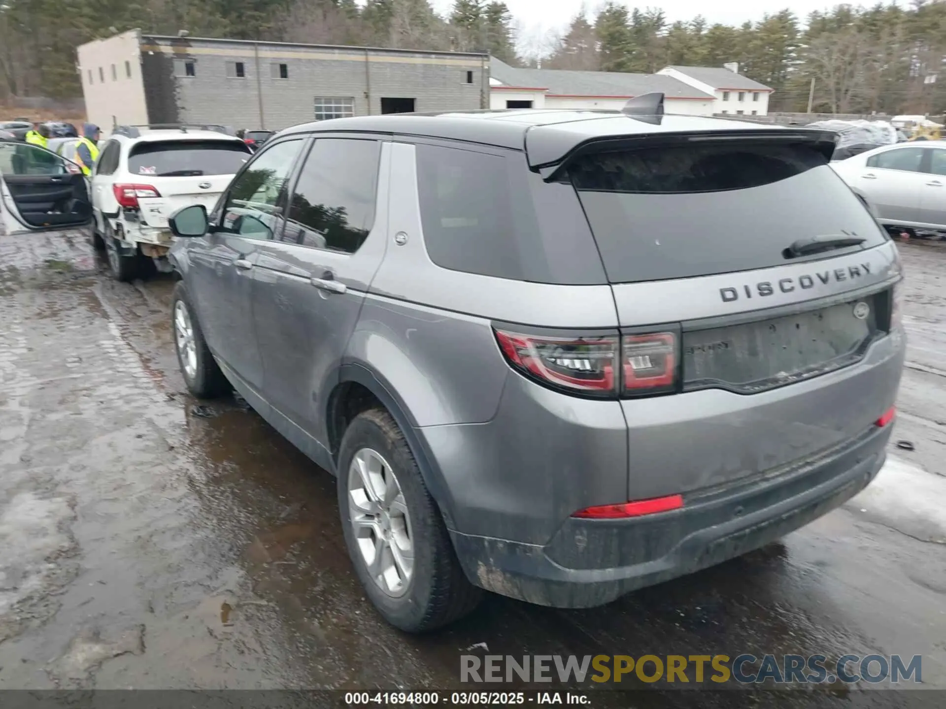 3 fotografías del automóvil dañado SALCJ2FXXMH889934 LAND ROVER DISCOVERY SPORT 2021