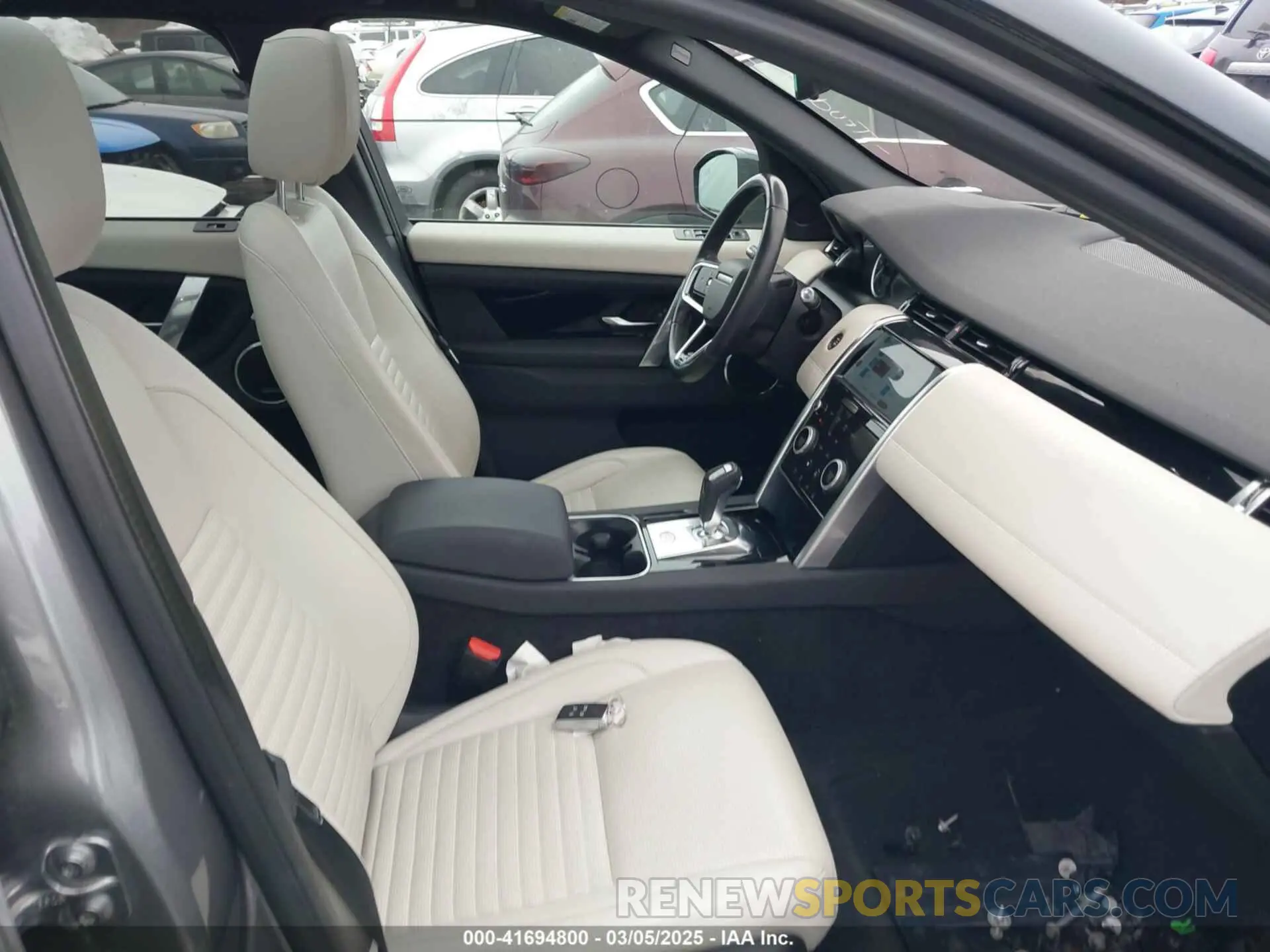 5 fotografías del automóvil dañado SALCJ2FXXMH889934 LAND ROVER DISCOVERY SPORT 2021