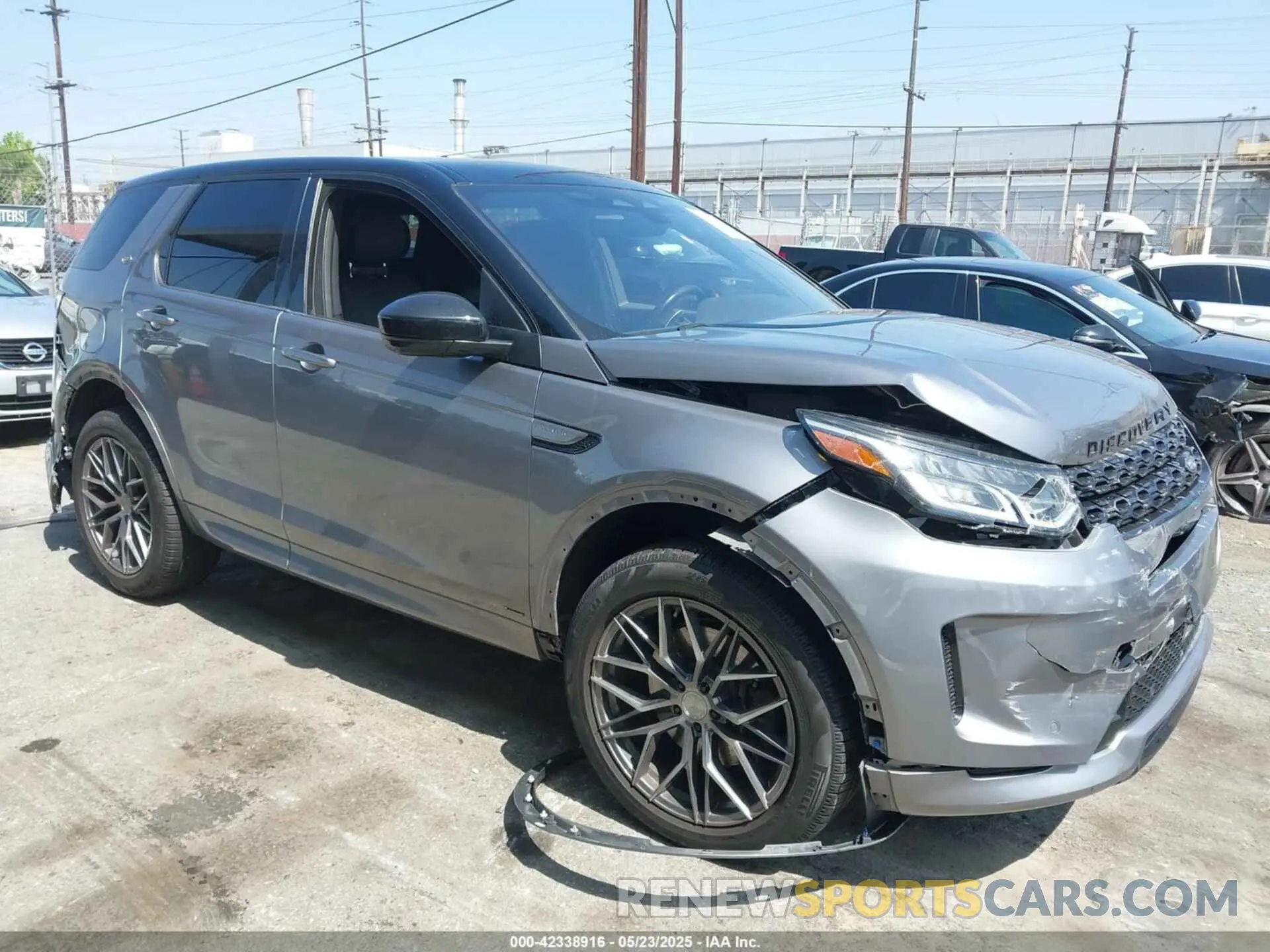 1 fotografías del automóvil dañado SALCT2FX1MH884101 LAND ROVER DISCOVERY SPORT 2021