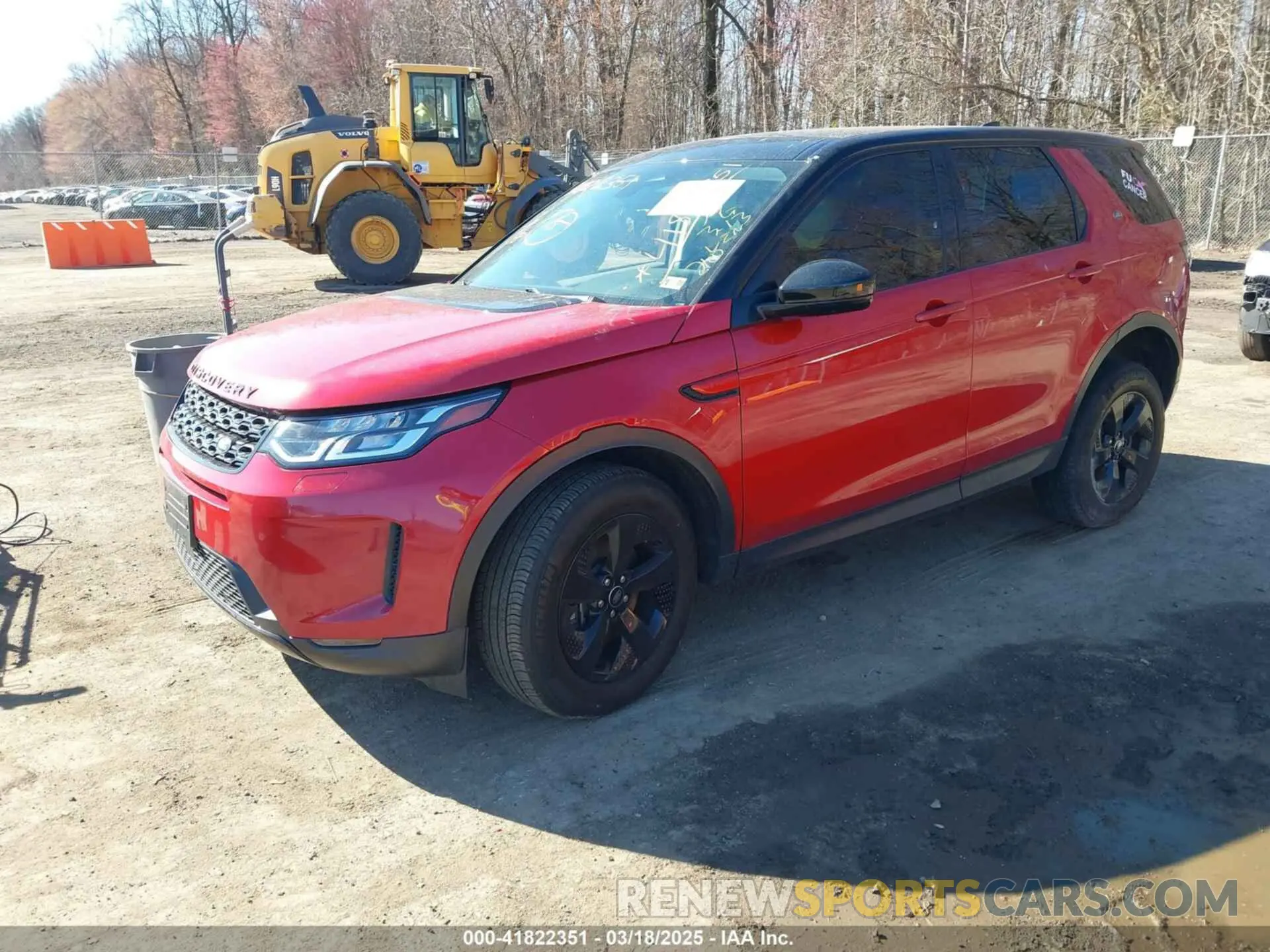 2 fotografías del automóvil dañado SALCJ2FX3PH322100 LAND ROVER DISCOVERY SPORT 2023
