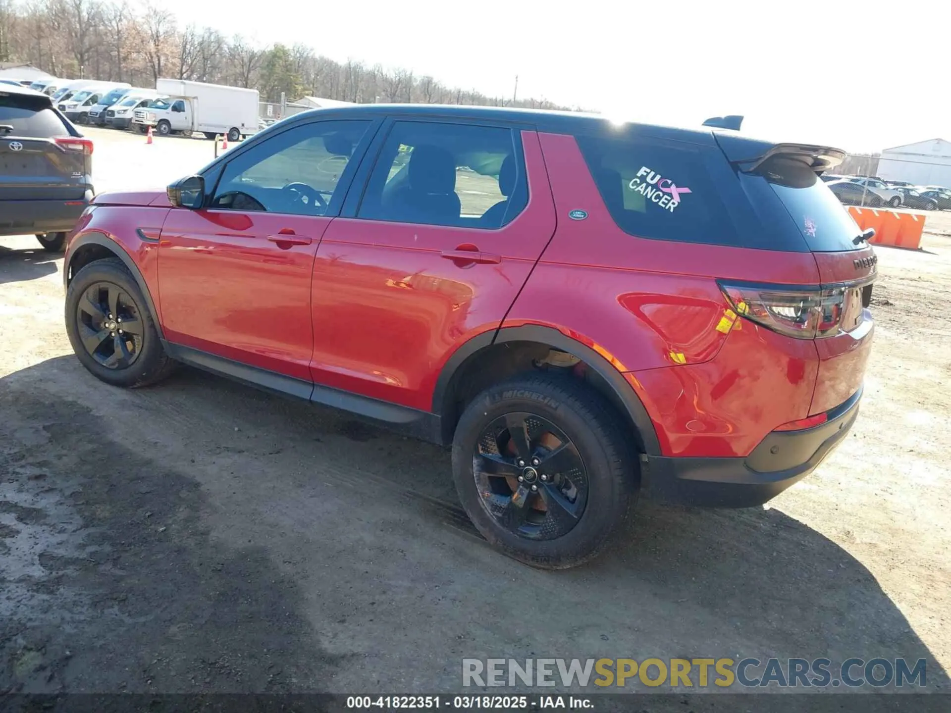 3 fotografías del automóvil dañado SALCJ2FX3PH322100 LAND ROVER DISCOVERY SPORT 2023