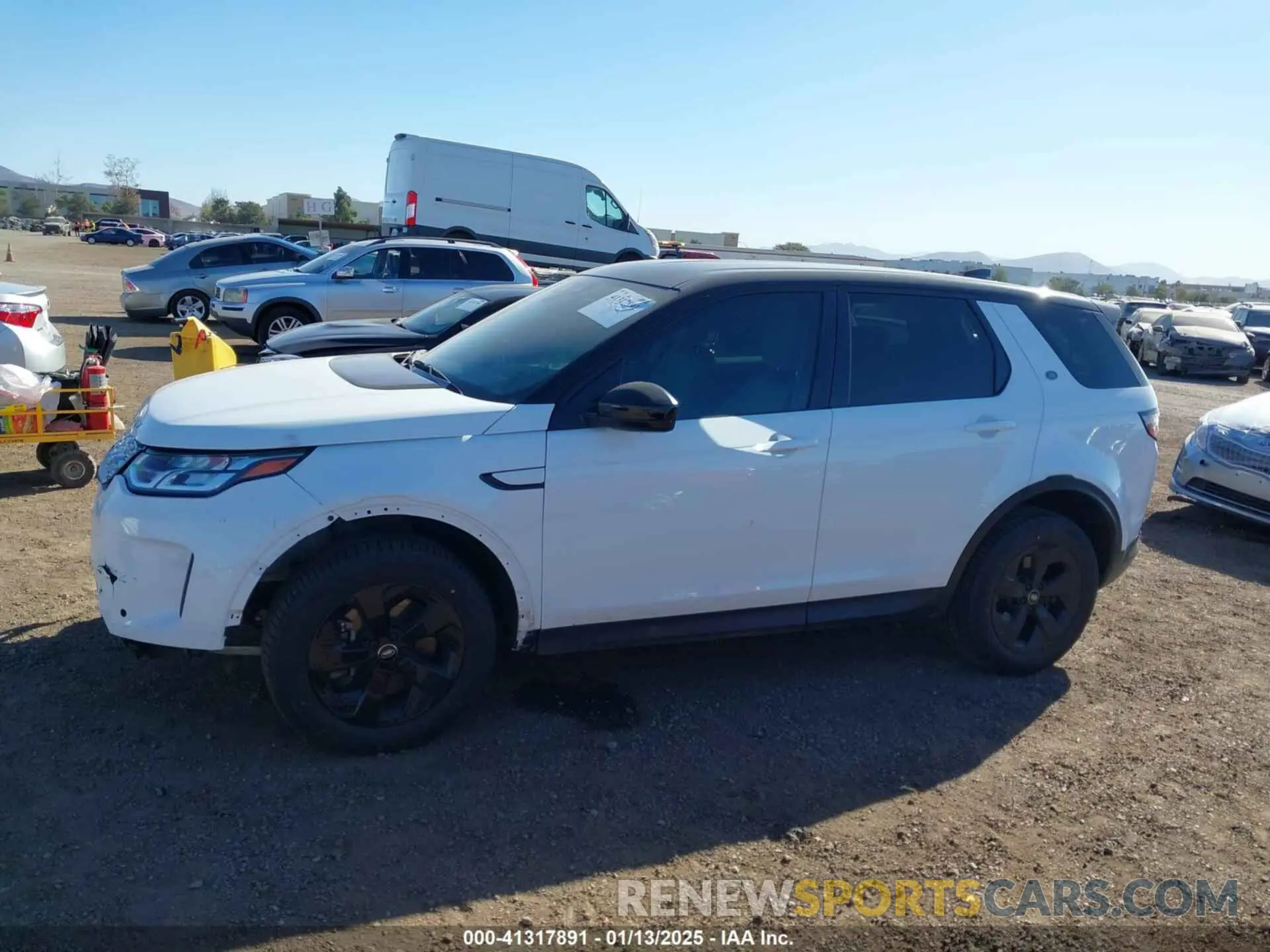 14 fotografías del automóvil dañado SALCJ2FXXPH915453 LAND ROVER DISCOVERY SPORT 2023