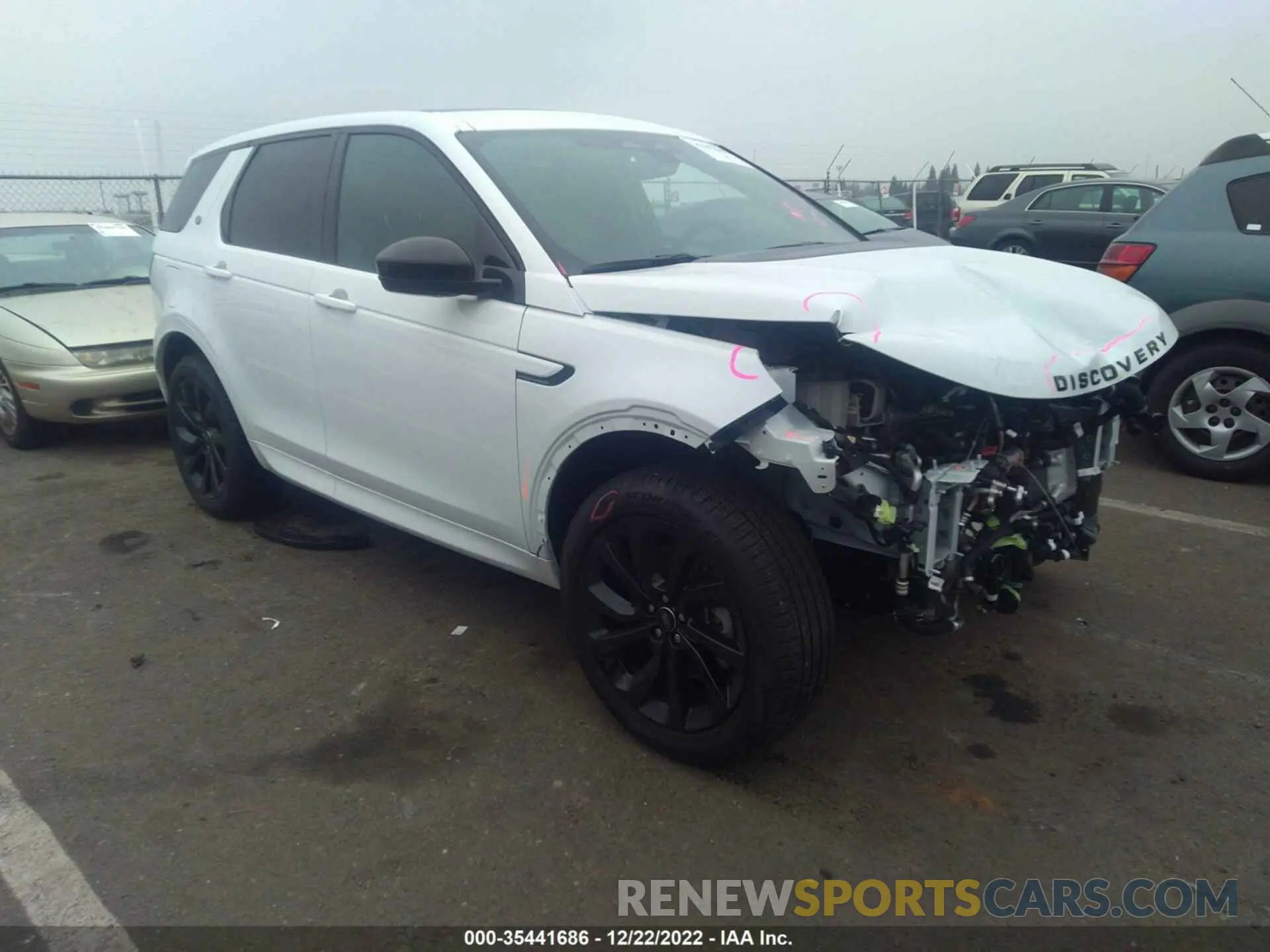 1 fotografías del automóvil dañado SALCT2FXXPH321598 LAND ROVER DISCOVERY SPORT 2023