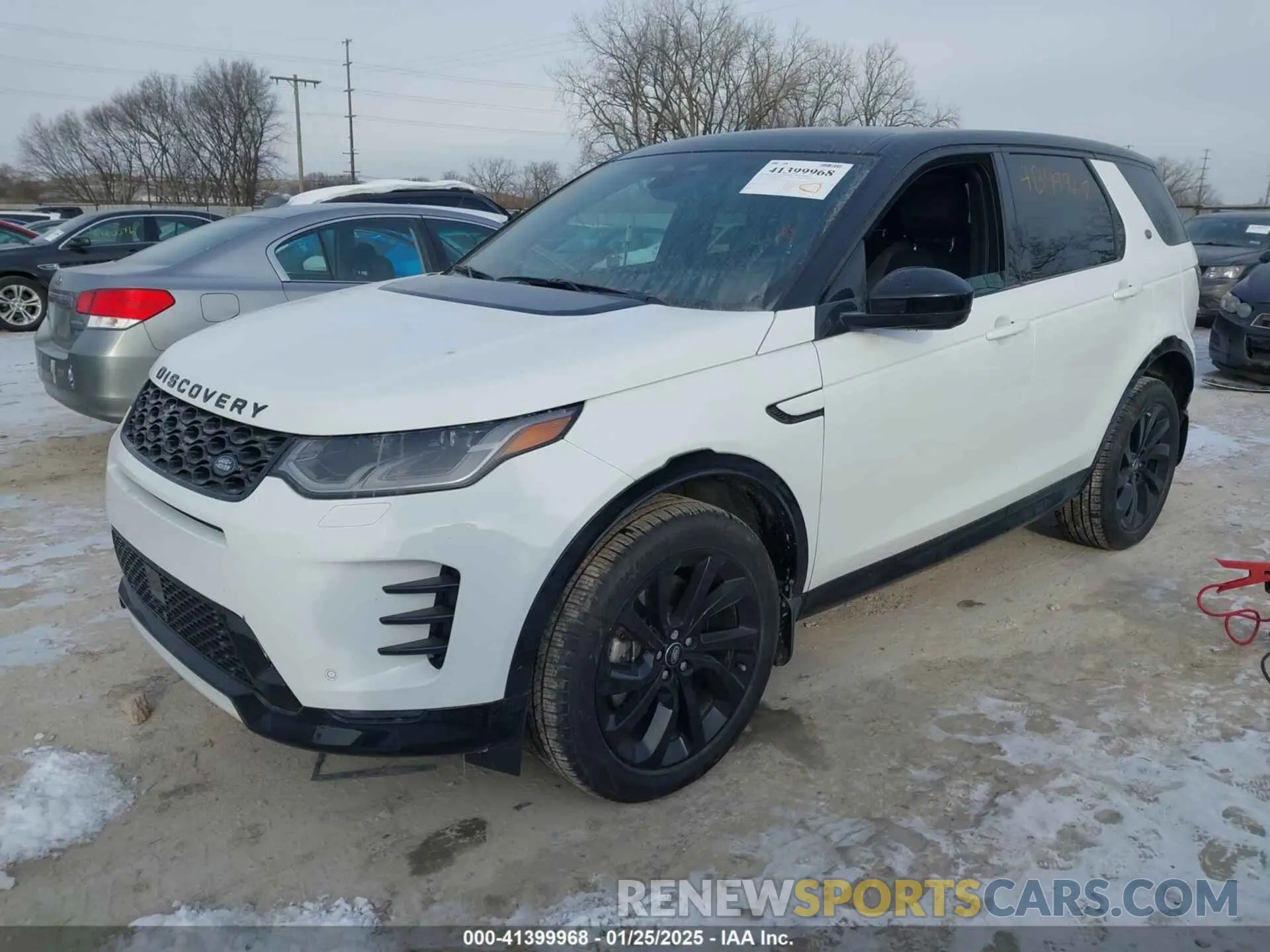2 fotografías del automóvil dañado SALCL2FX0RH351888 LAND ROVER DISCOVERY SPORT 2024