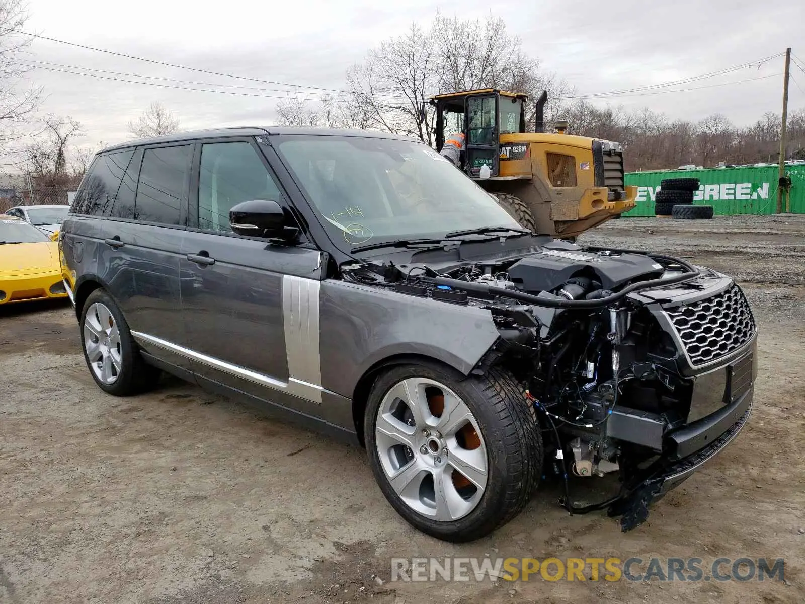 1 fotografías del automóvil dañado SALGS2SV0KA540306 LAND ROVER RANGE ROVE 2019