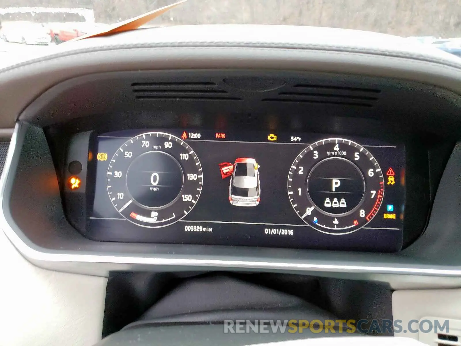 8 fotografías del automóvil dañado SALGS2SV0KA540306 LAND ROVER RANGE ROVE 2019