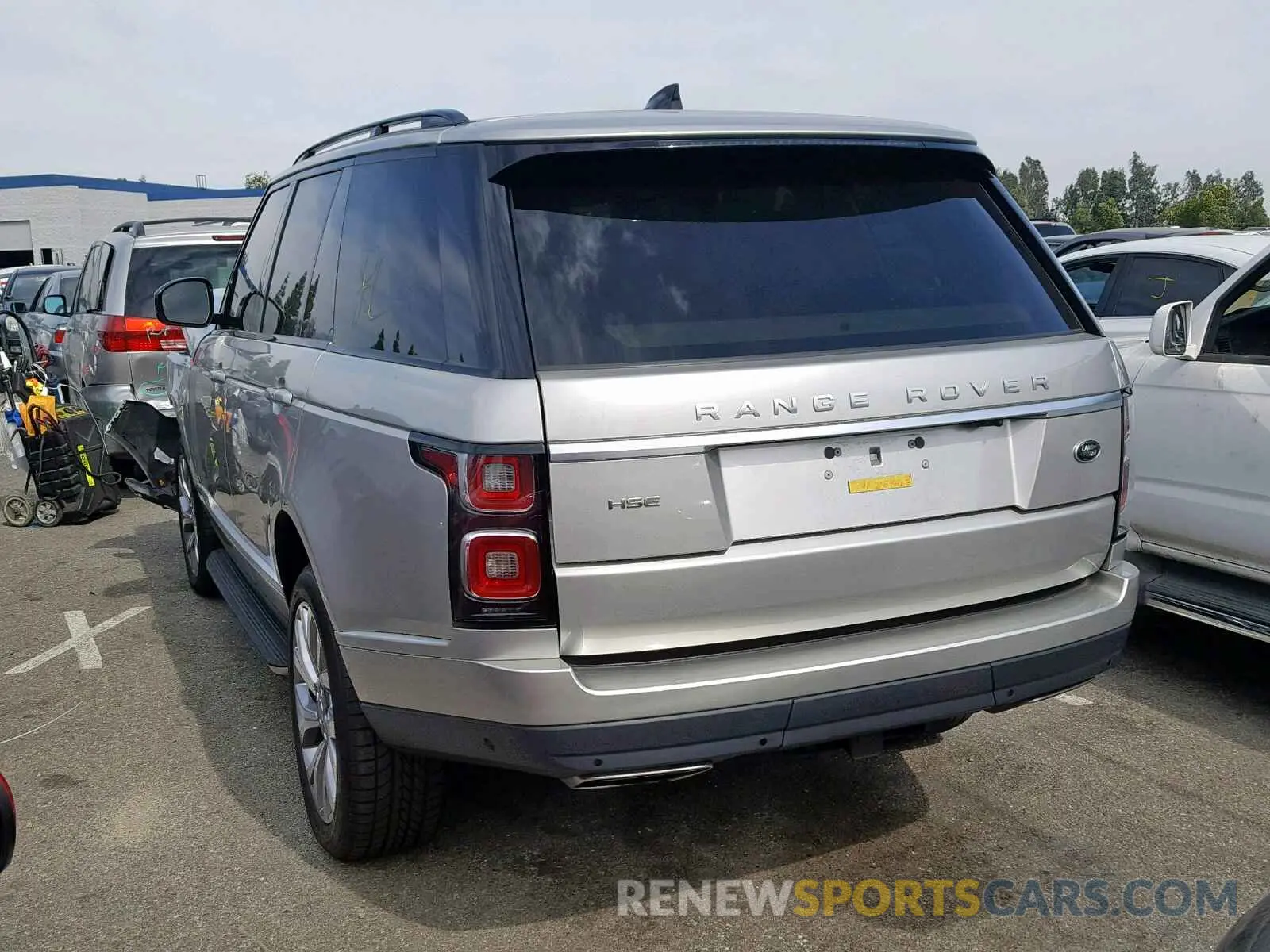 3 fotografías del automóvil dañado SALGS2SV1KA519903 LAND ROVER RANGE ROVE 2019