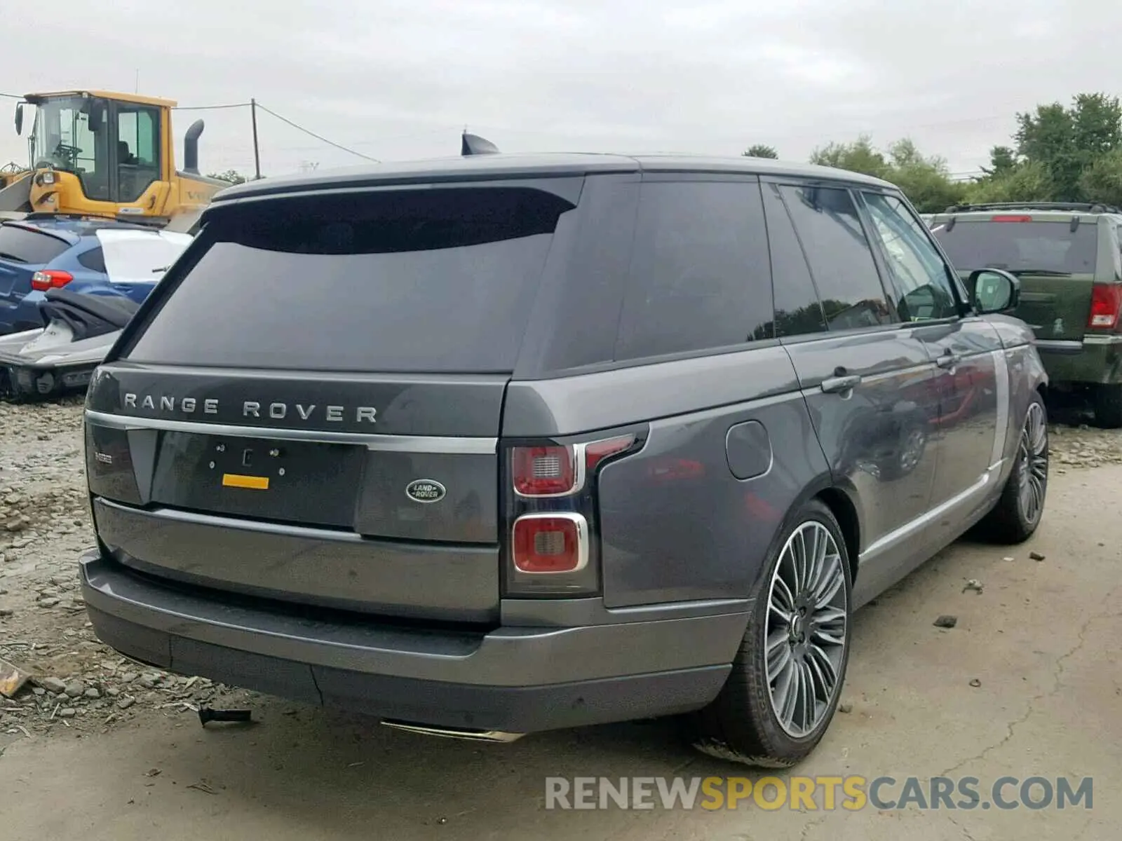 4 fotografías del automóvil dañado SALGS2SV7KA559628 LAND ROVER RANGE ROVE 2019