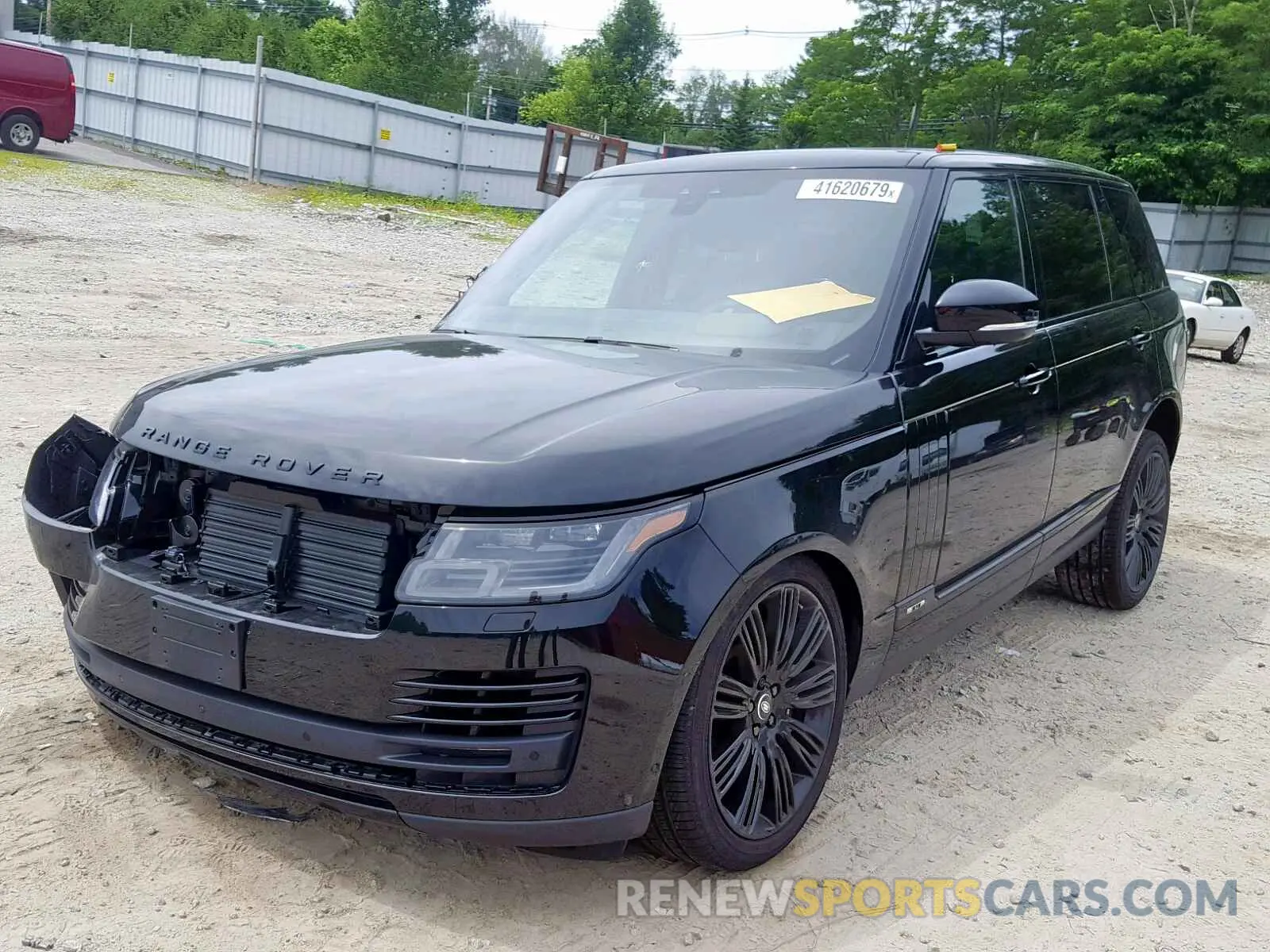 2 fotografías del automóvil dañado SALGS5REXKA557752 LAND ROVER RANGE ROVE 2019