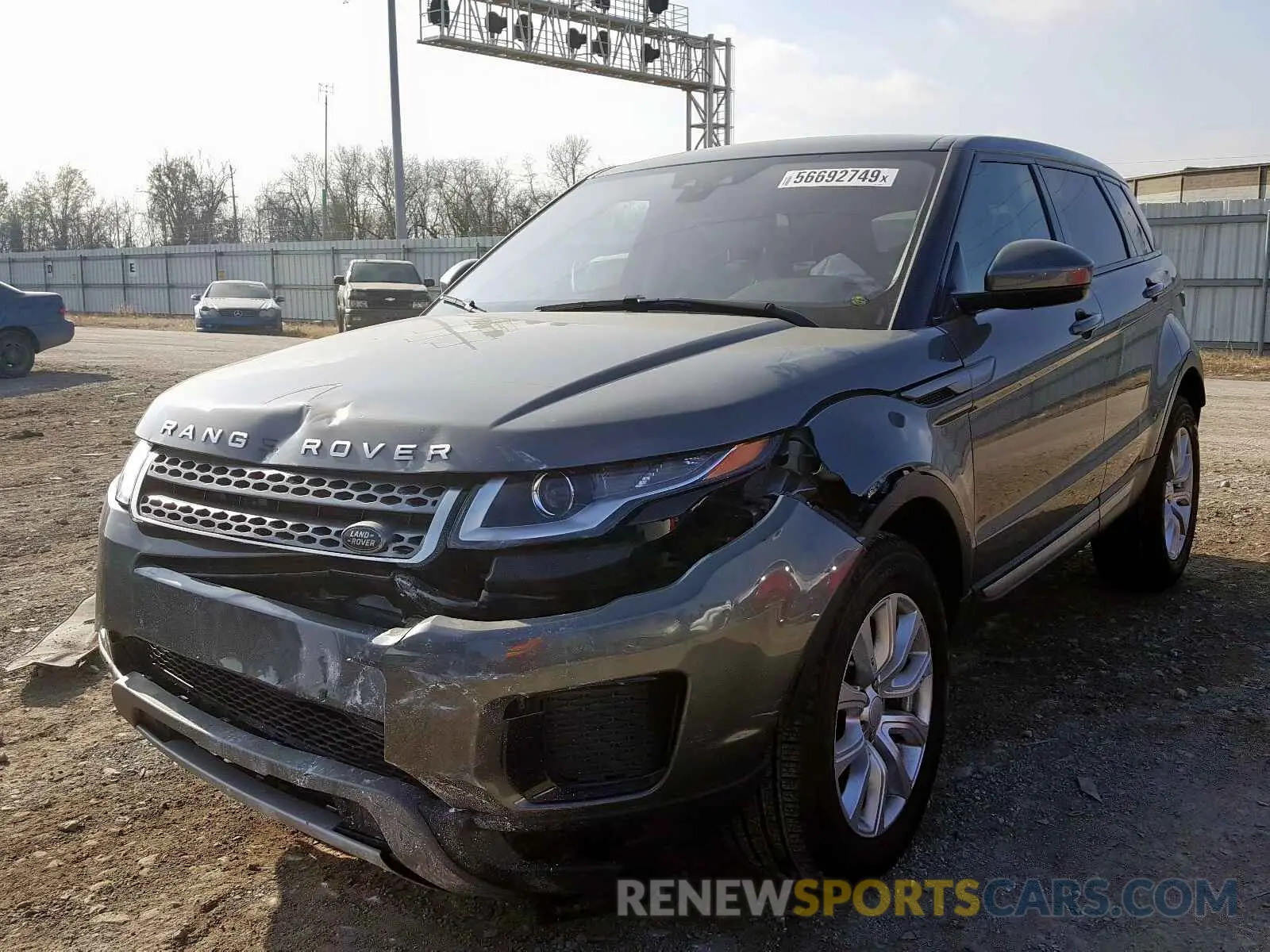 2 fotografías del automóvil dañado SALVP2RX0KH330831 LAND ROVER RANGE ROVE 2019