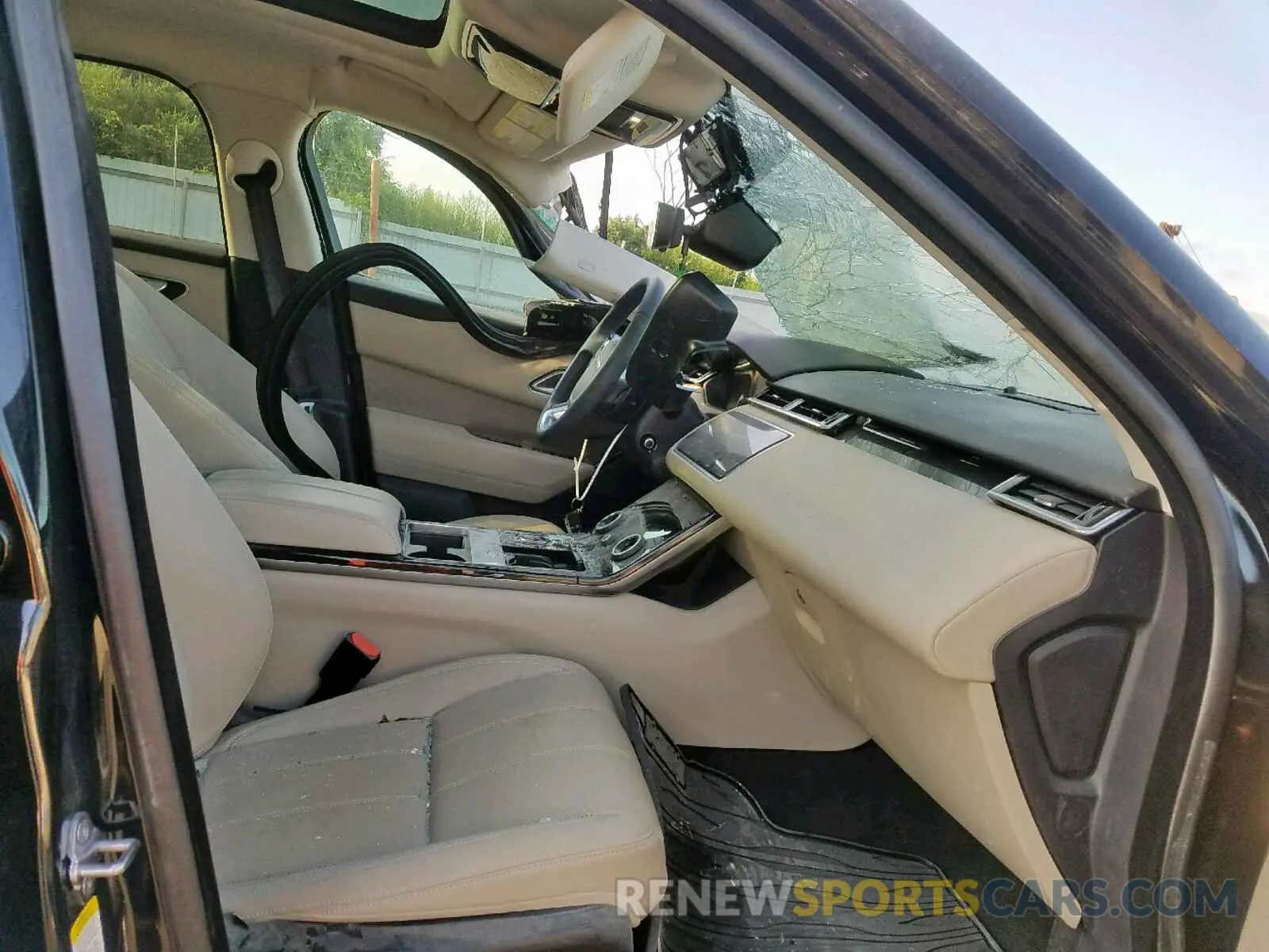 5 fotografías del automóvil dañado SALYB2EX7KA214522 LAND ROVER RANGE ROVE 2019