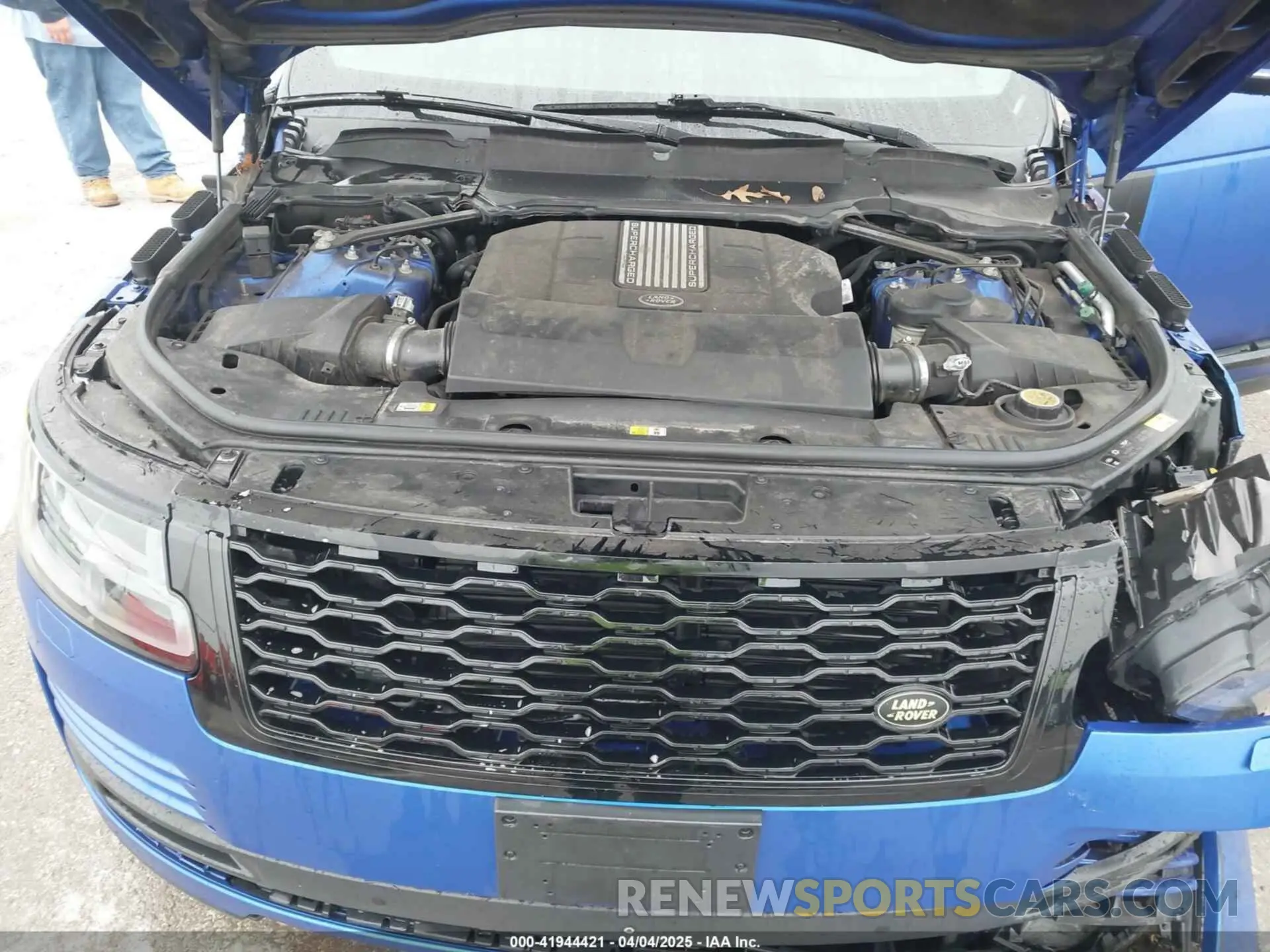 10 fotografías del automóvil dañado SALGS2RE1KA518062 LAND ROVER RANGE ROVER 2019