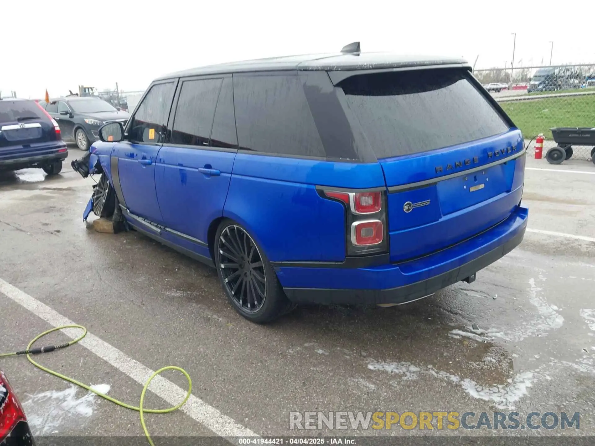 3 fotografías del automóvil dañado SALGS2RE1KA518062 LAND ROVER RANGE ROVER 2019