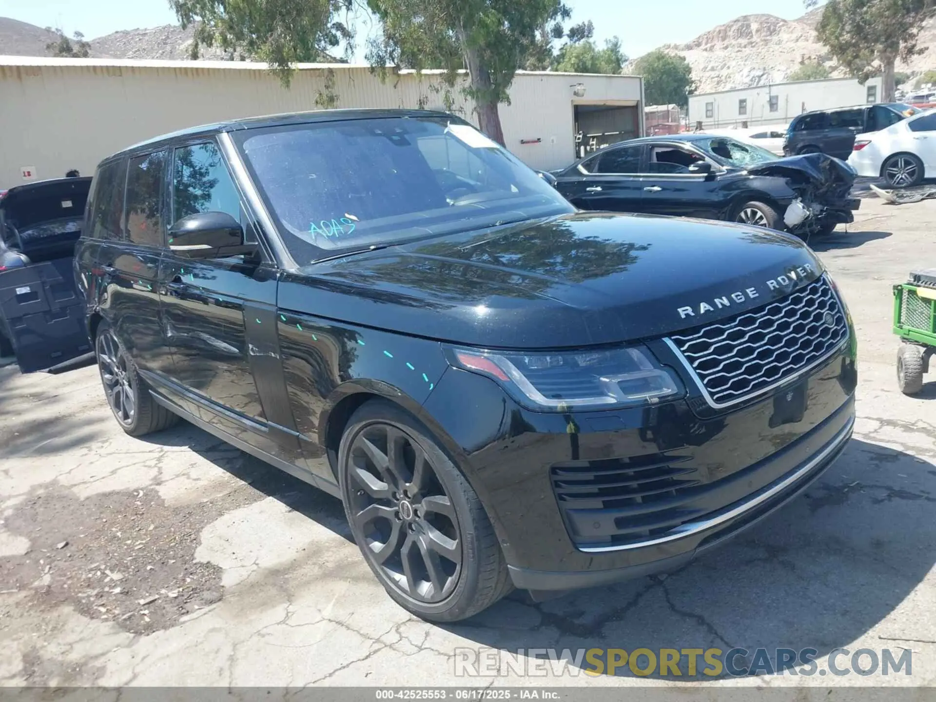 1 fotografías del automóvil dañado SALGS2RE3KA525210 LAND ROVER RANGE ROVER 2019