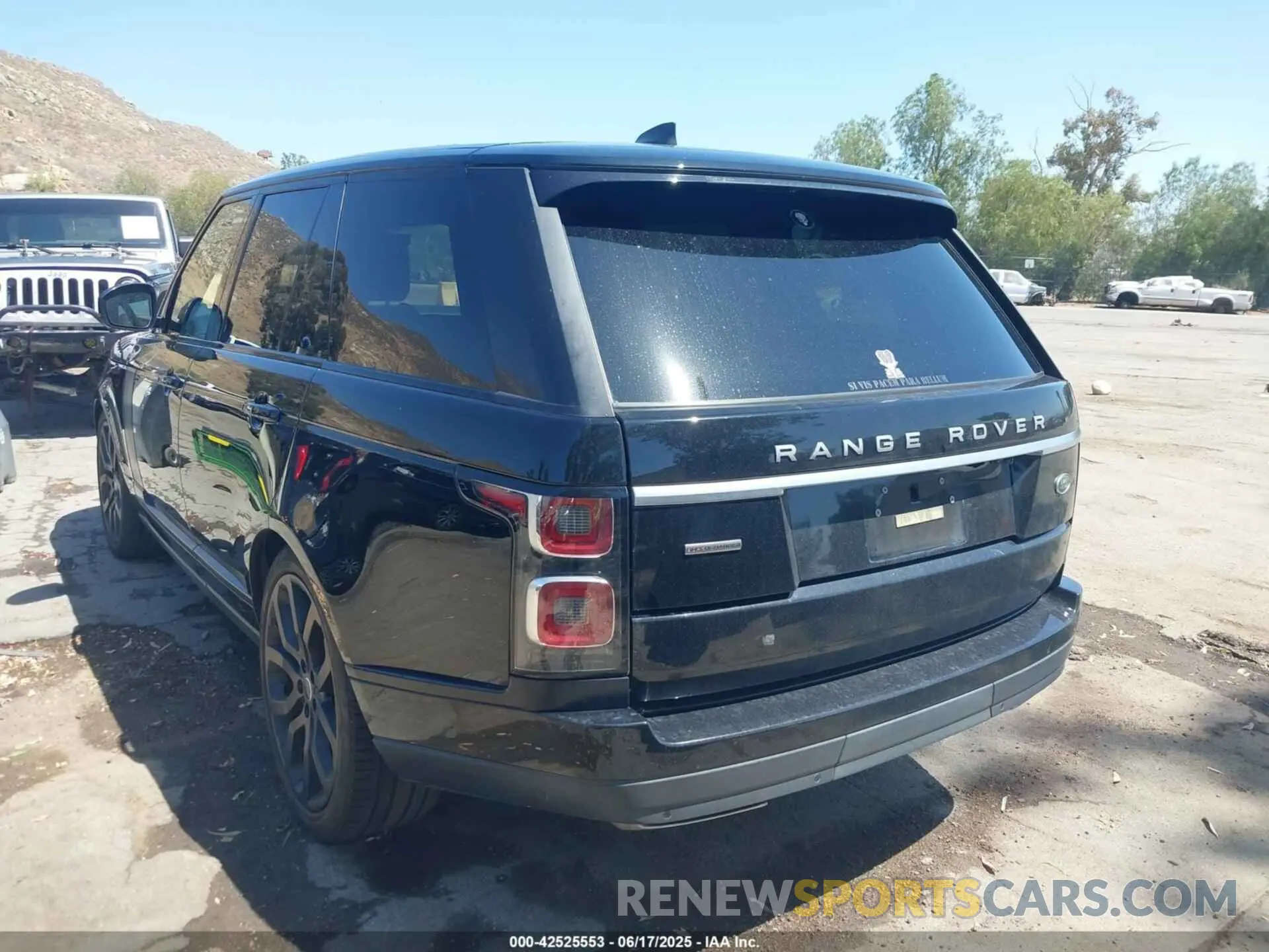 3 fotografías del automóvil dañado SALGS2RE3KA525210 LAND ROVER RANGE ROVER 2019