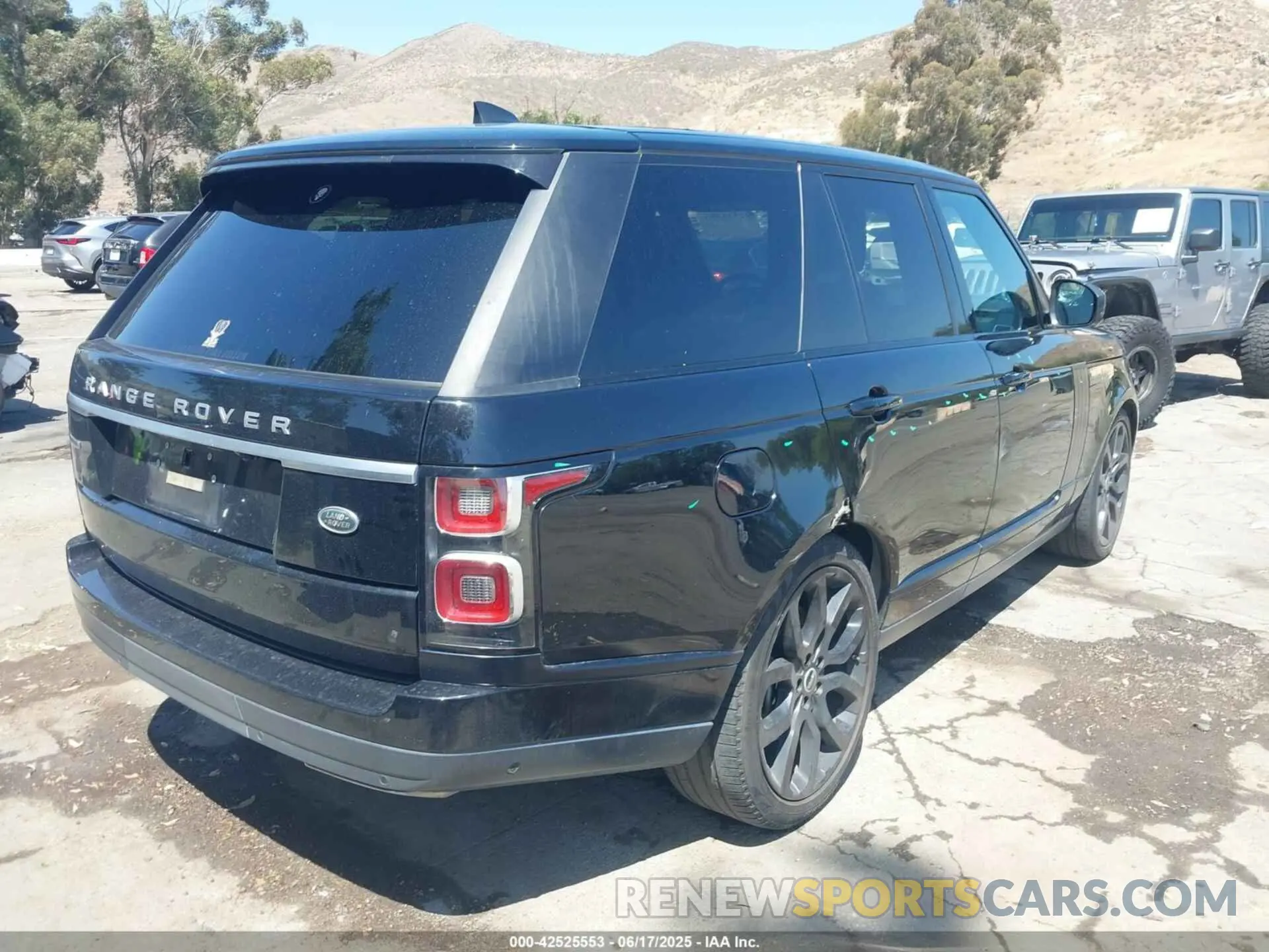 4 fotografías del automóvil dañado SALGS2RE3KA525210 LAND ROVER RANGE ROVER 2019
