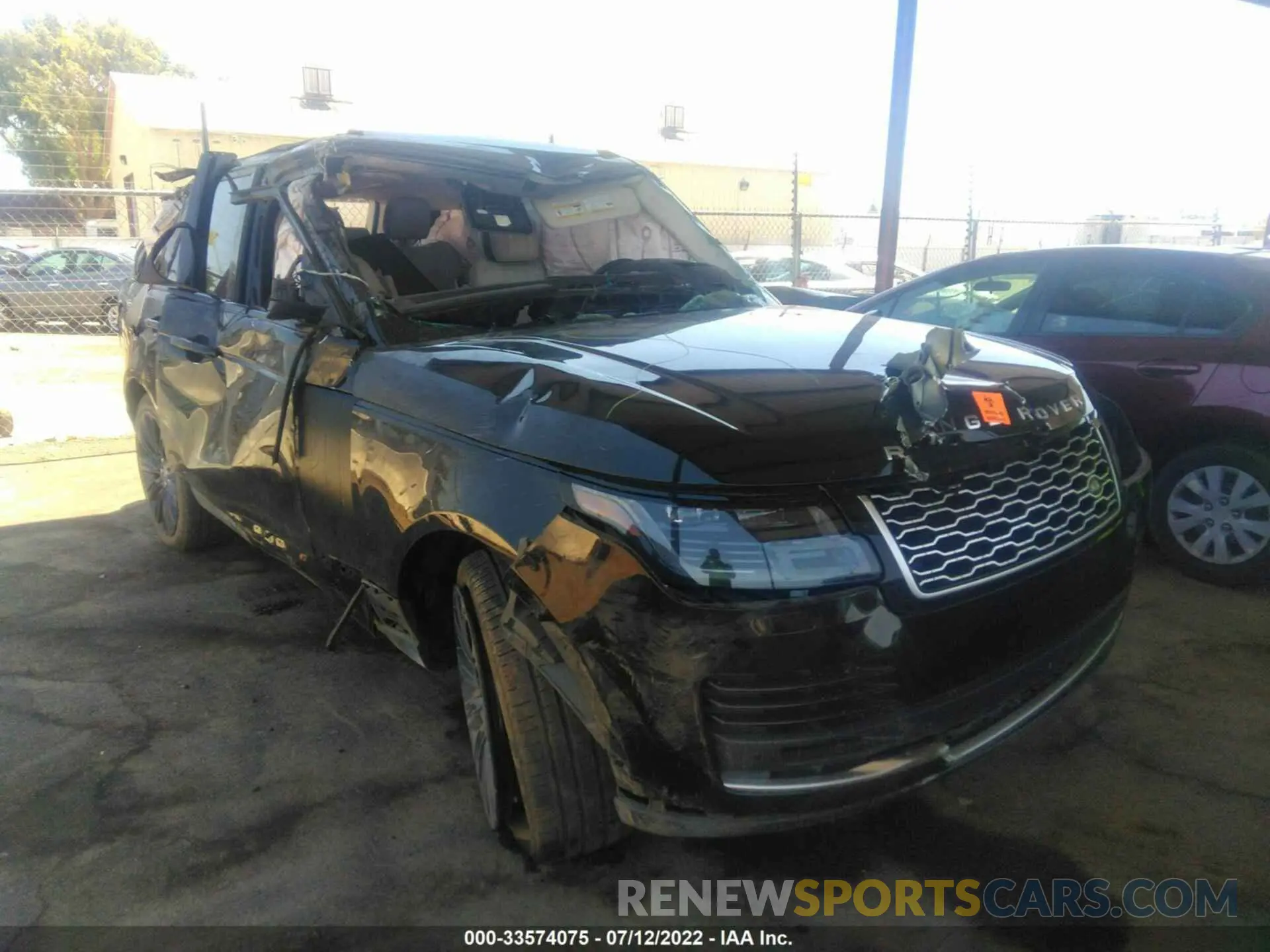 1 fotografías del automóvil dañado SALGS2RE4KA540461 LAND ROVER RANGE ROVER 2019