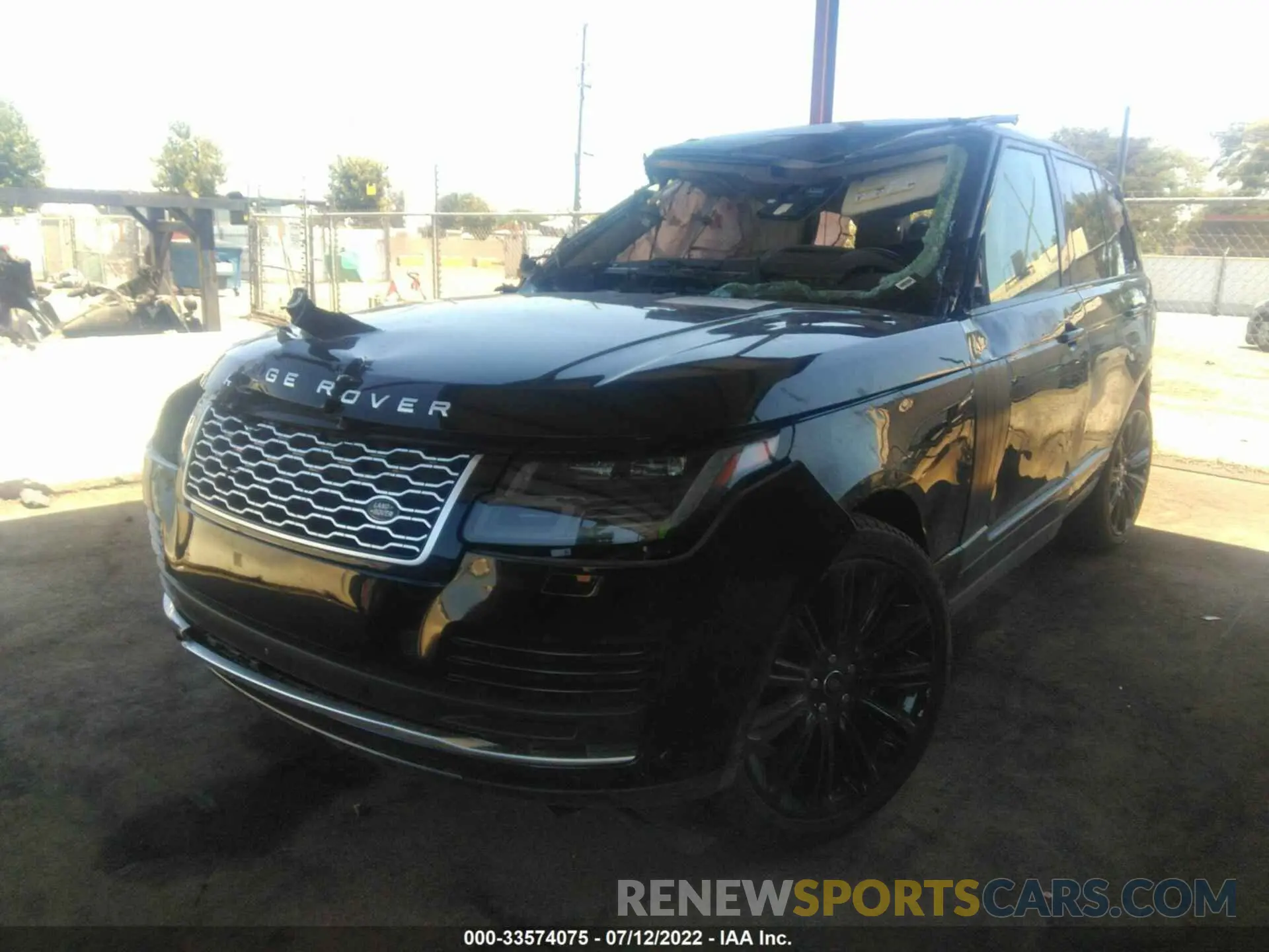 2 fotografías del automóvil dañado SALGS2RE4KA540461 LAND ROVER RANGE ROVER 2019