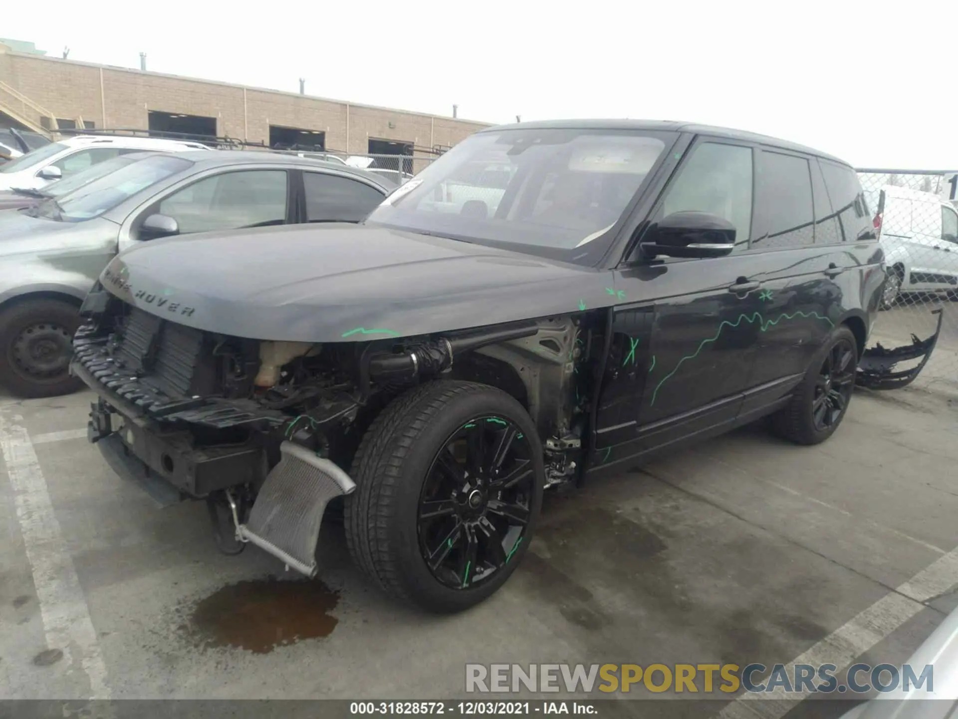 2 fotografías del automóvil dañado SALGS2RE6KA547301 LAND ROVER RANGE ROVER 2019