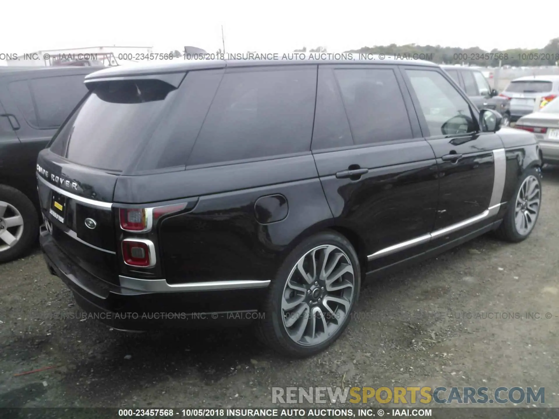 4 fotografías del automóvil dañado SALGS2RE7KA517899 Land rover Range rover 2019
