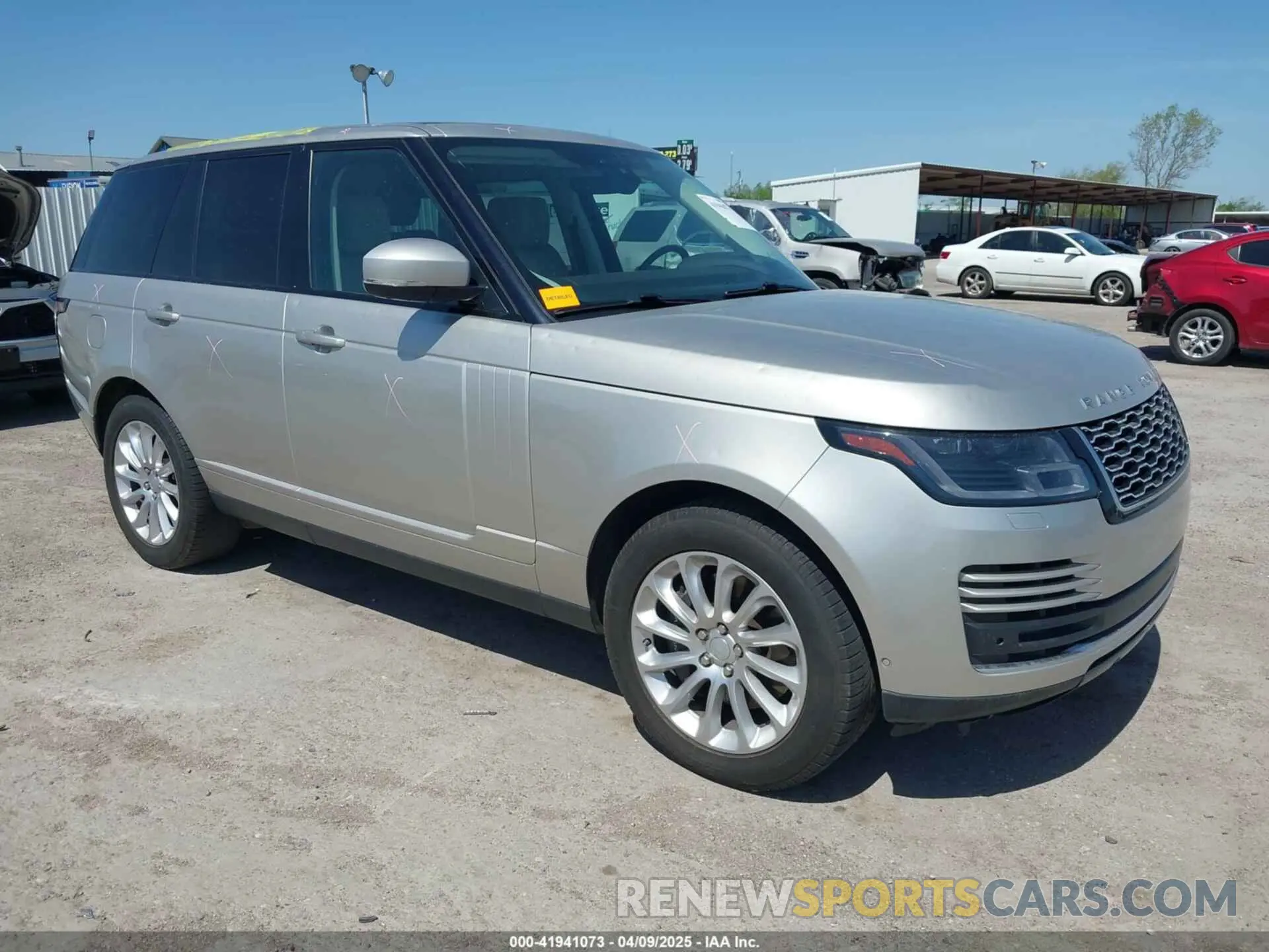 1 fotografías del automóvil dañado SALGS2RE9KA520688 LAND ROVER RANGE ROVER 2019