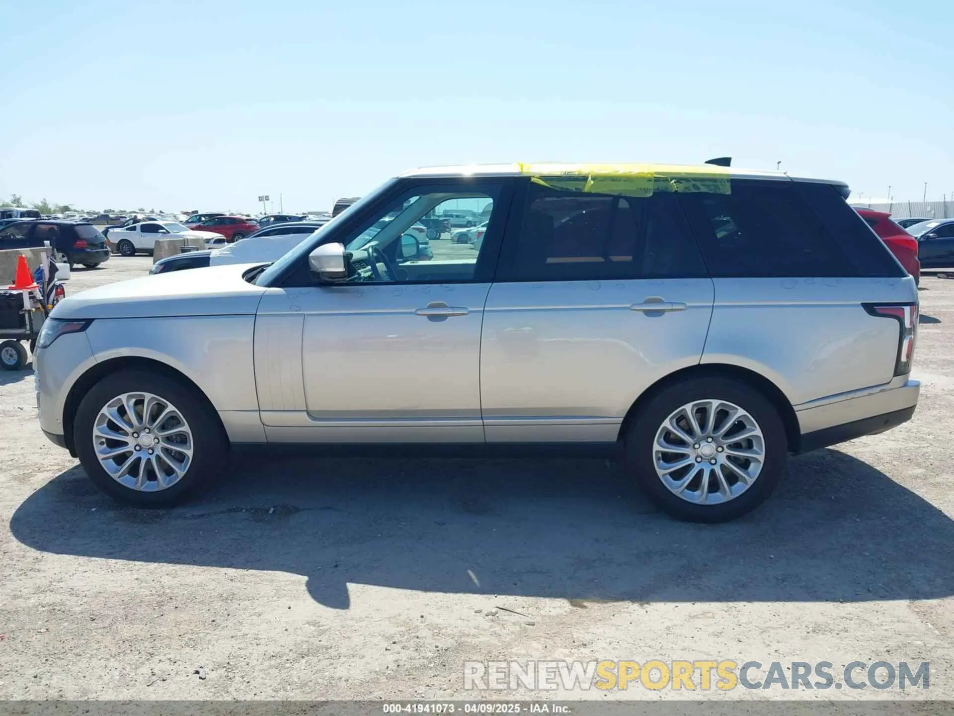 14 fotografías del automóvil dañado SALGS2RE9KA520688 LAND ROVER RANGE ROVER 2019