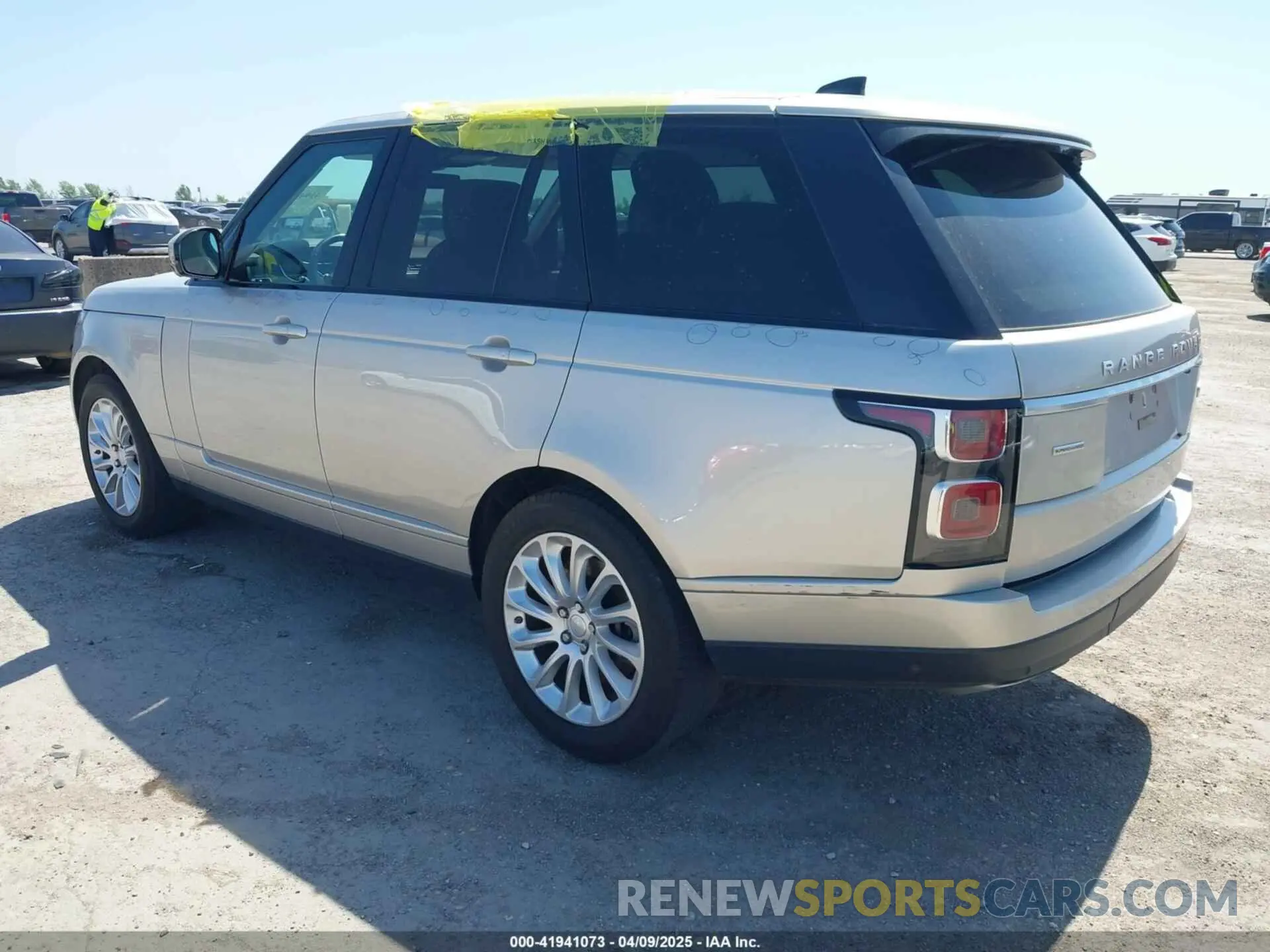 3 fotografías del automóvil dañado SALGS2RE9KA520688 LAND ROVER RANGE ROVER 2019
