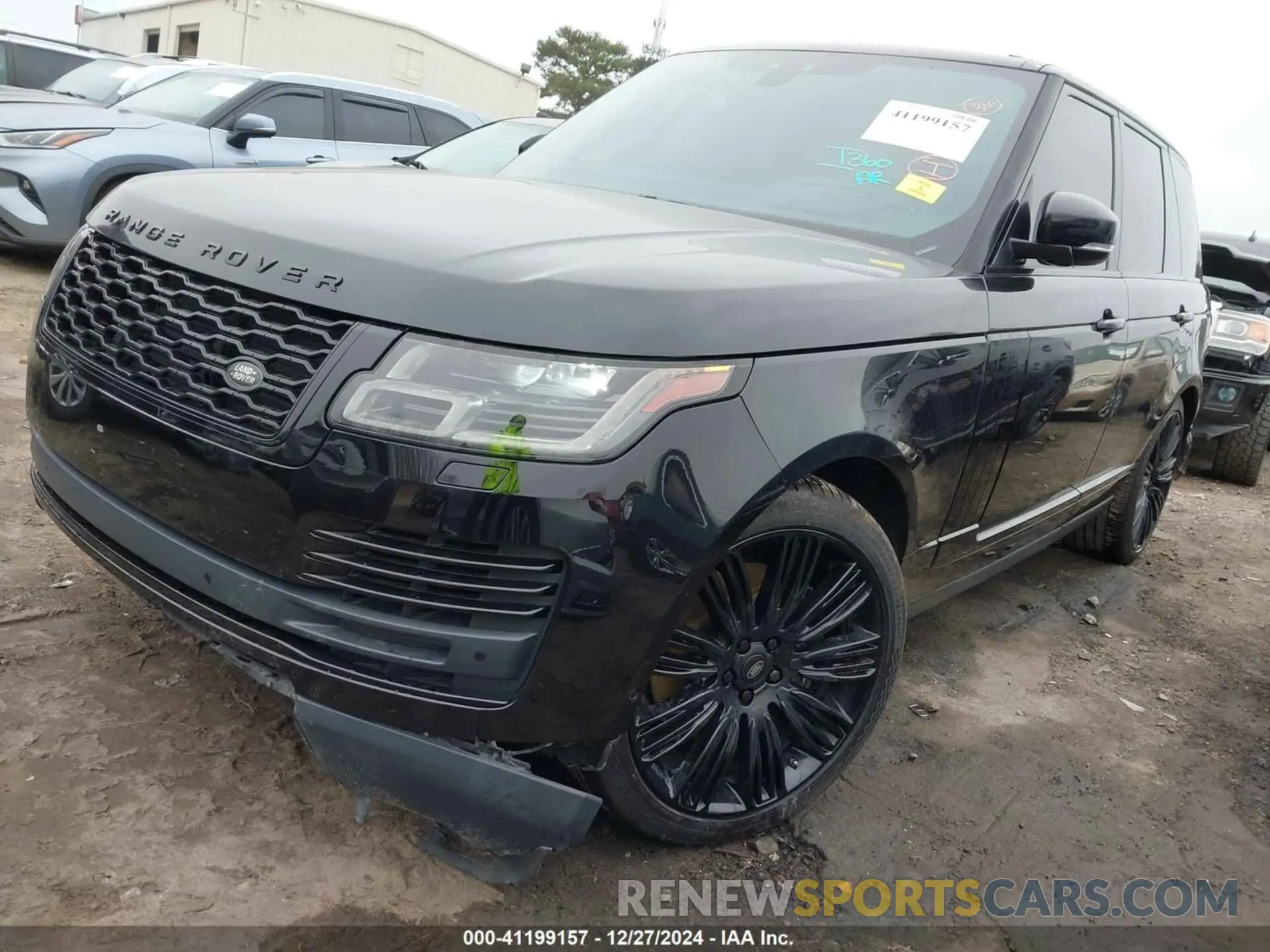 2 fotografías del automóvil dañado SALGS2REXKA545261 LAND ROVER RANGE ROVER 2019