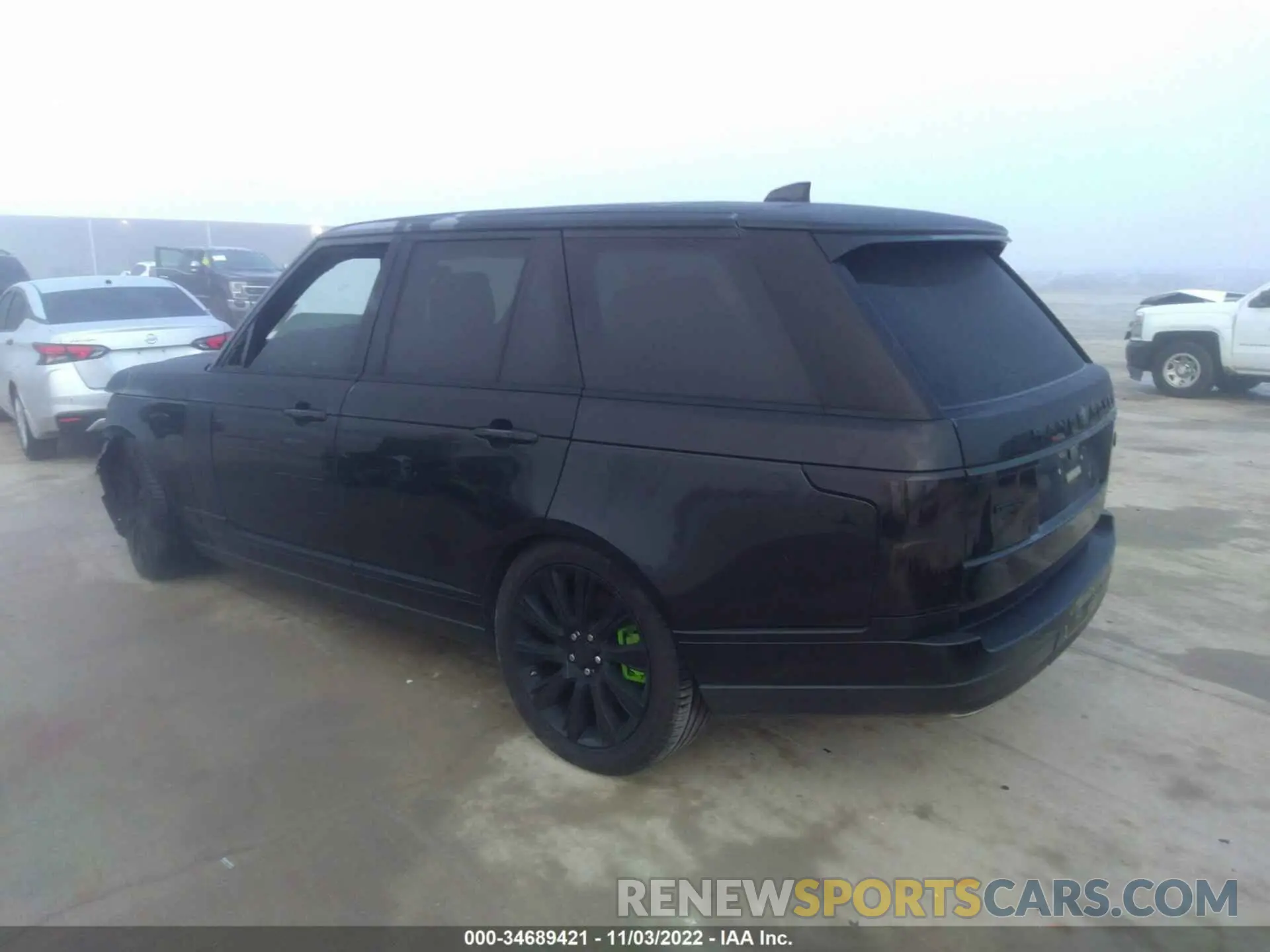 3 fotografías del automóvil dañado SALGS2REXKA563775 LAND ROVER RANGE ROVER 2019