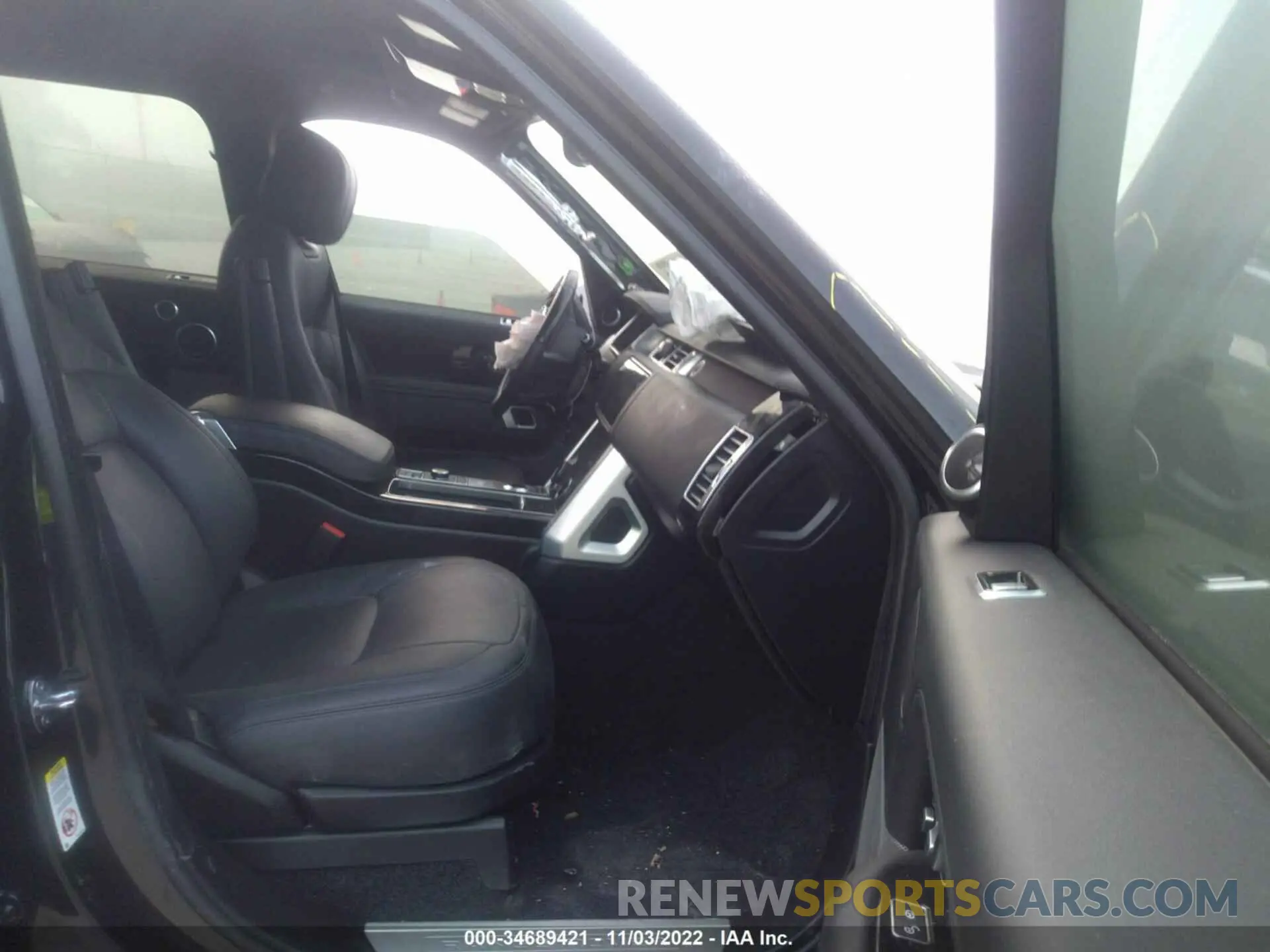 5 fotografías del automóvil dañado SALGS2REXKA563775 LAND ROVER RANGE ROVER 2019