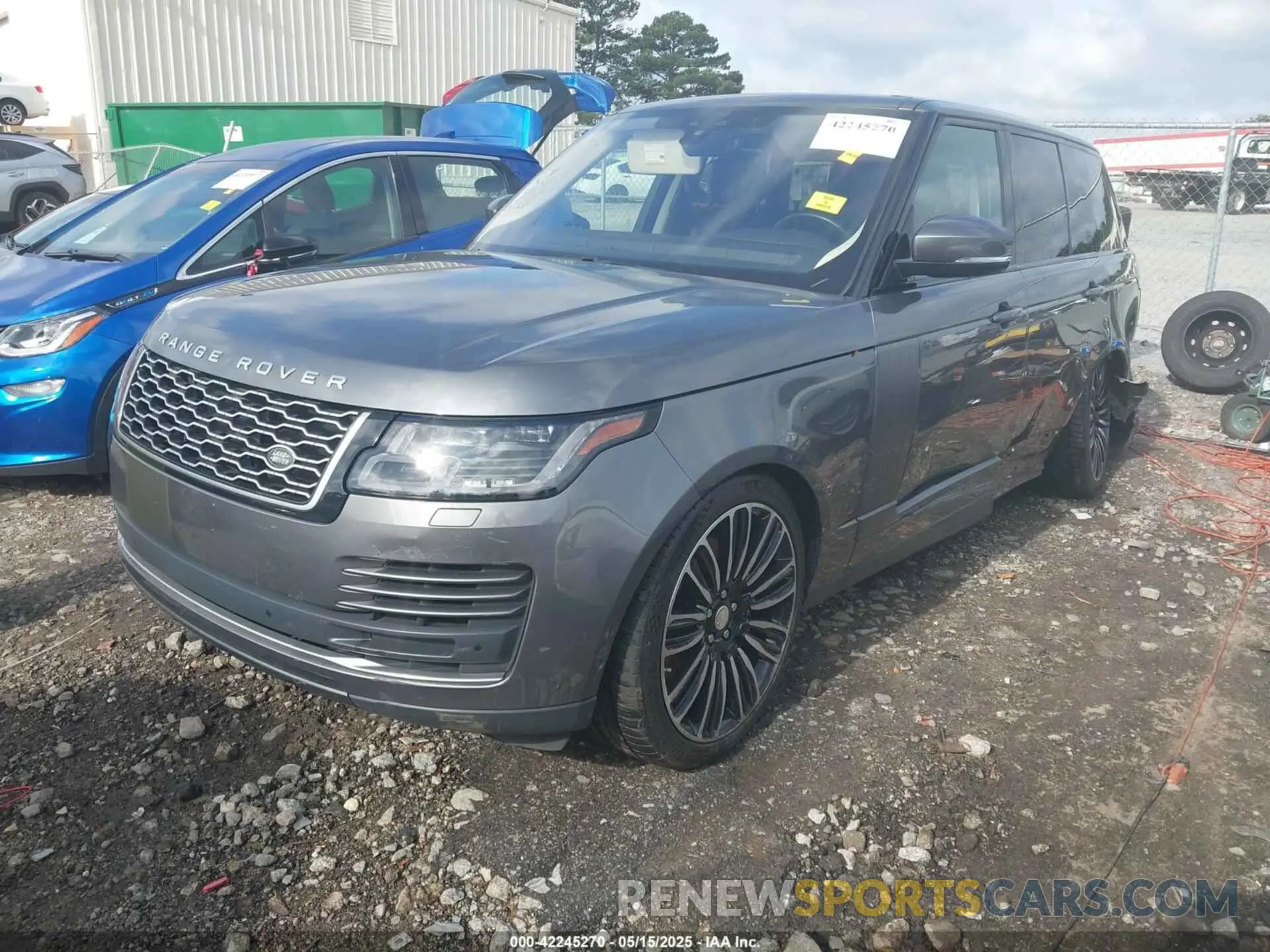 2 fotografías del automóvil dañado SALGS2SV0KA537745 LAND ROVER RANGE ROVER 2019