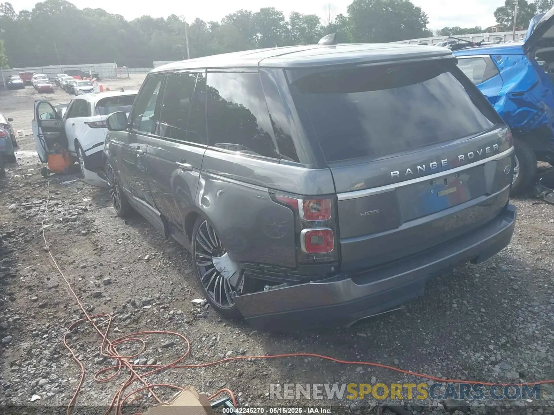 3 fotografías del automóvil dañado SALGS2SV0KA537745 LAND ROVER RANGE ROVER 2019