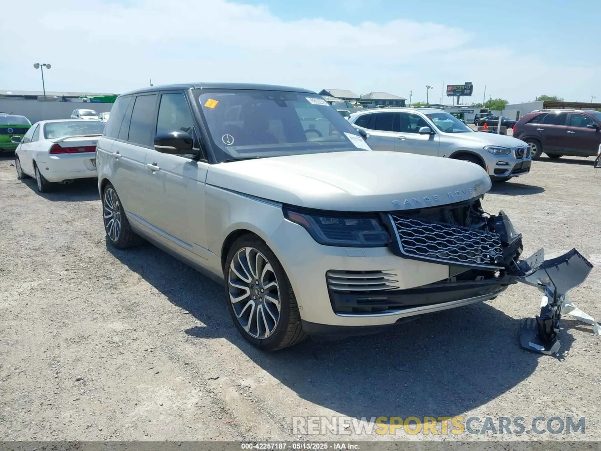 1 fotografías del automóvil dañado SALGS2SV2KA550061 LAND ROVER RANGE ROVER 2019