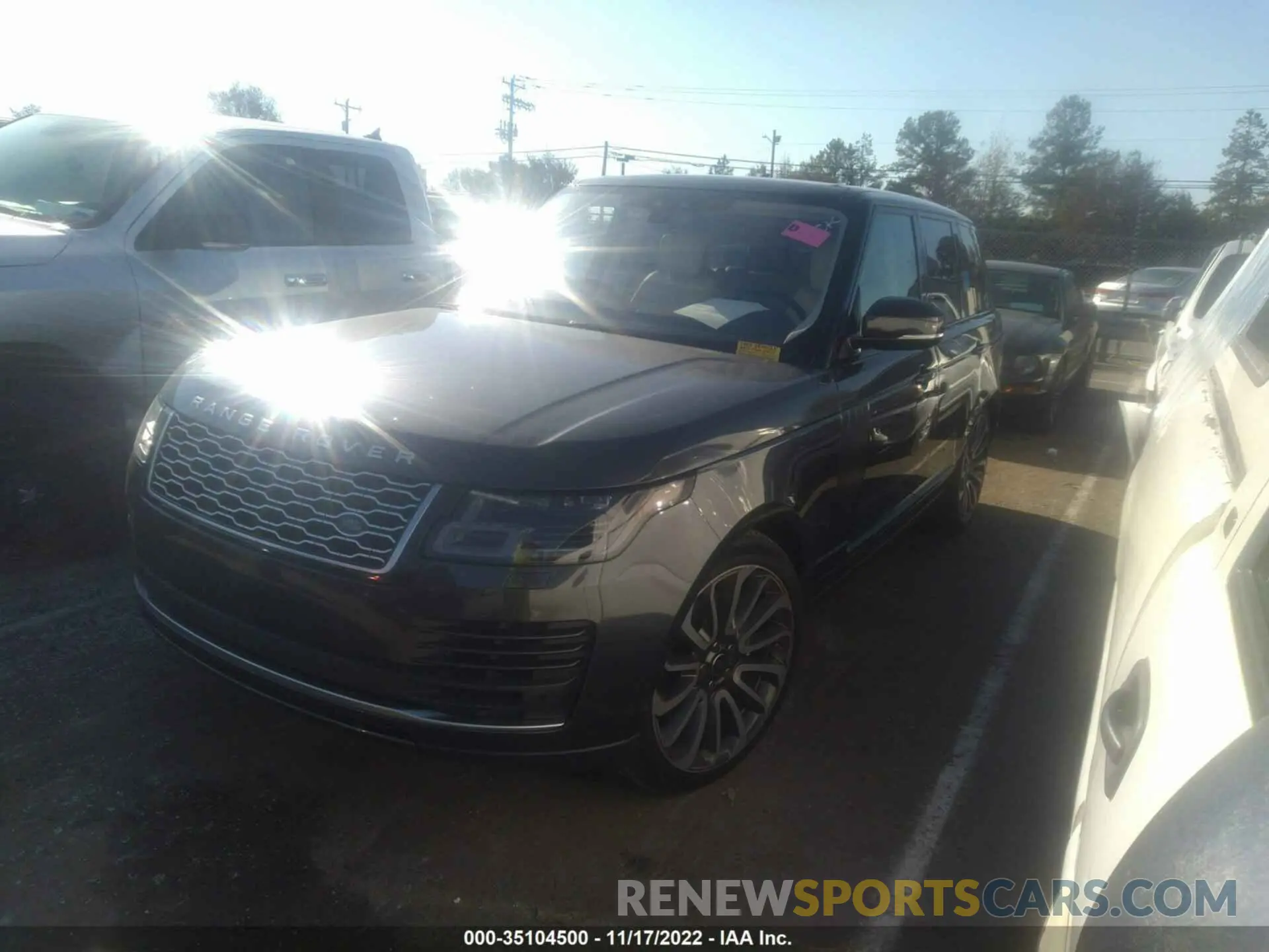 2 fotografías del automóvil dañado SALGS2SV3KA559982 LAND ROVER RANGE ROVER 2019