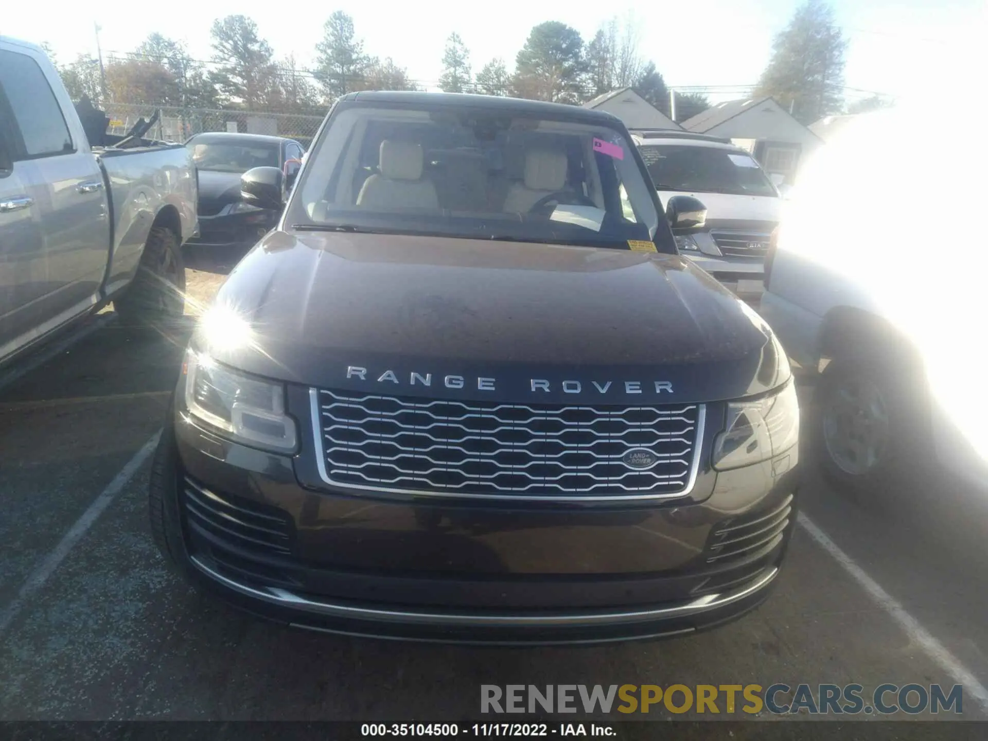 6 fotografías del automóvil dañado SALGS2SV3KA559982 LAND ROVER RANGE ROVER 2019