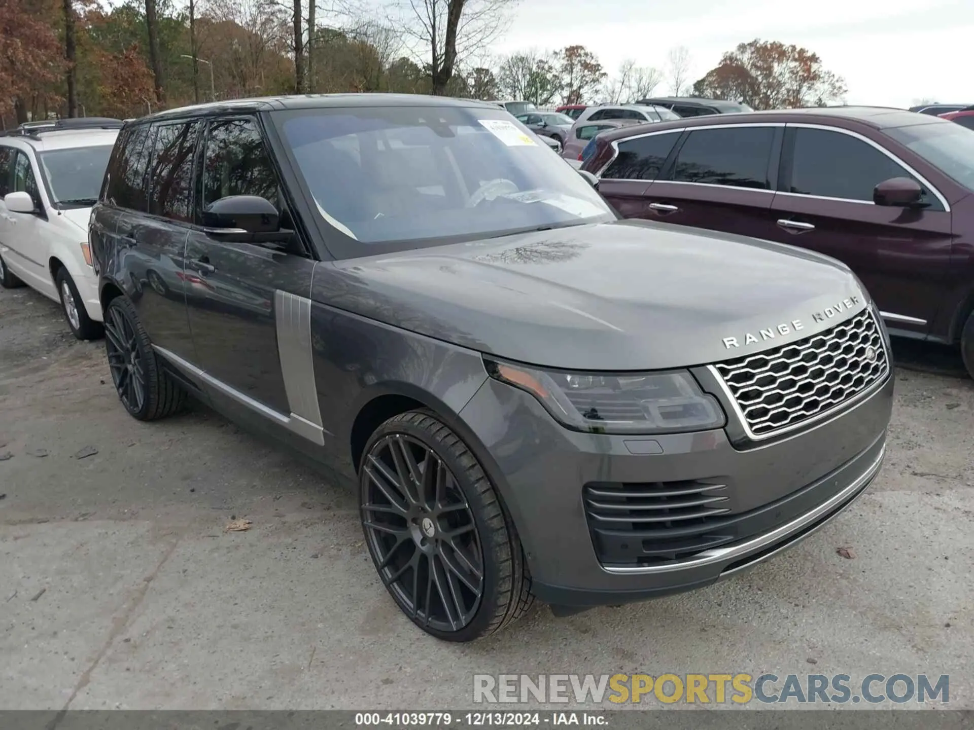1 fotografías del automóvil dañado SALGS2SV4KA531639 LAND ROVER RANGE ROVER 2019