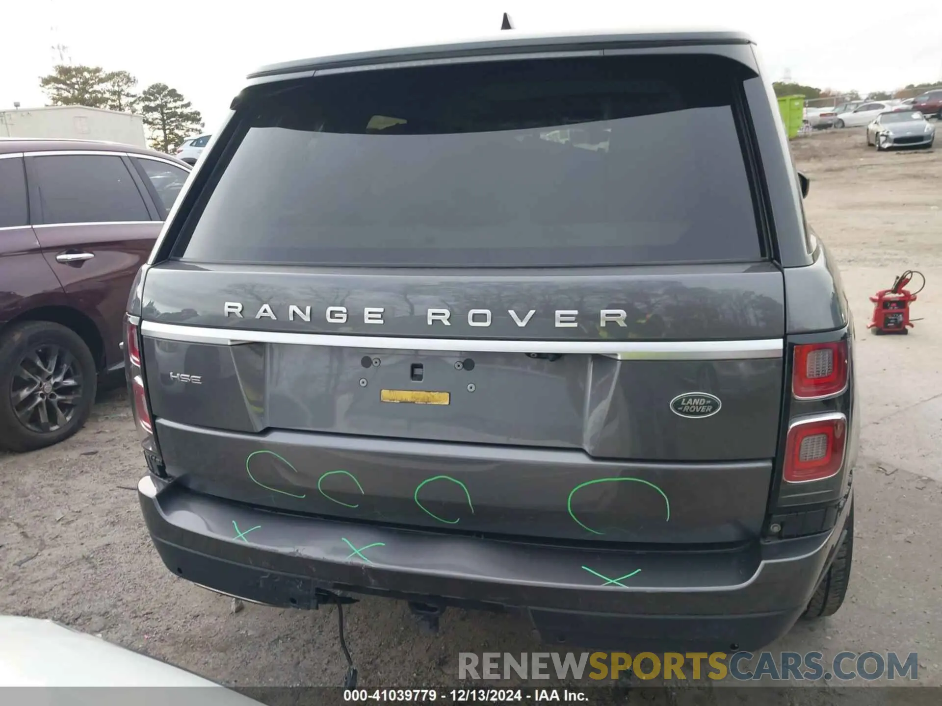 16 fotografías del automóvil dañado SALGS2SV4KA531639 LAND ROVER RANGE ROVER 2019
