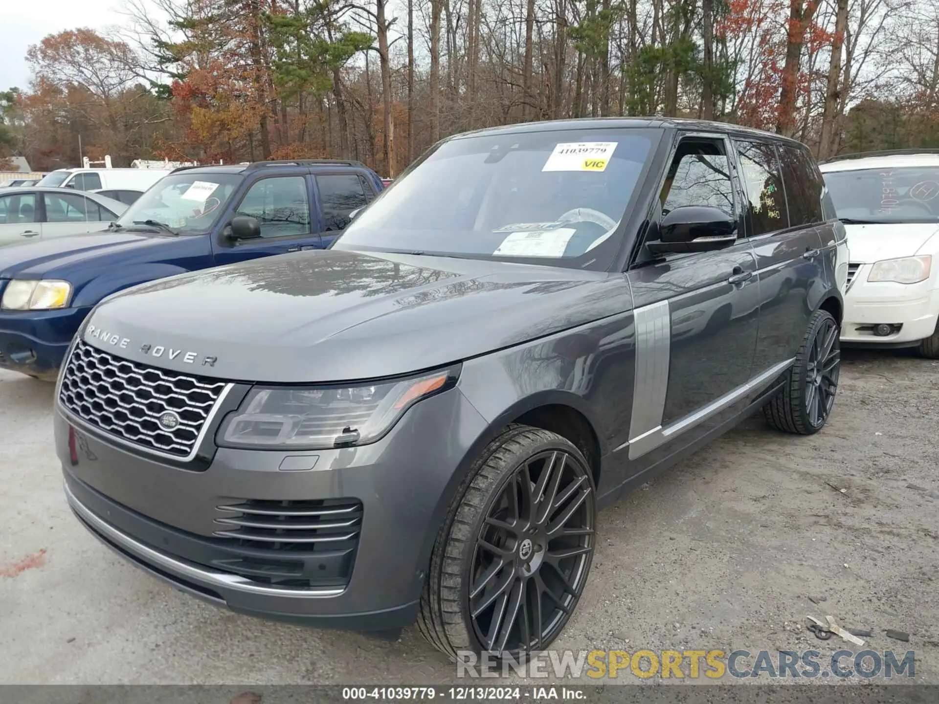 2 fotografías del automóvil dañado SALGS2SV4KA531639 LAND ROVER RANGE ROVER 2019